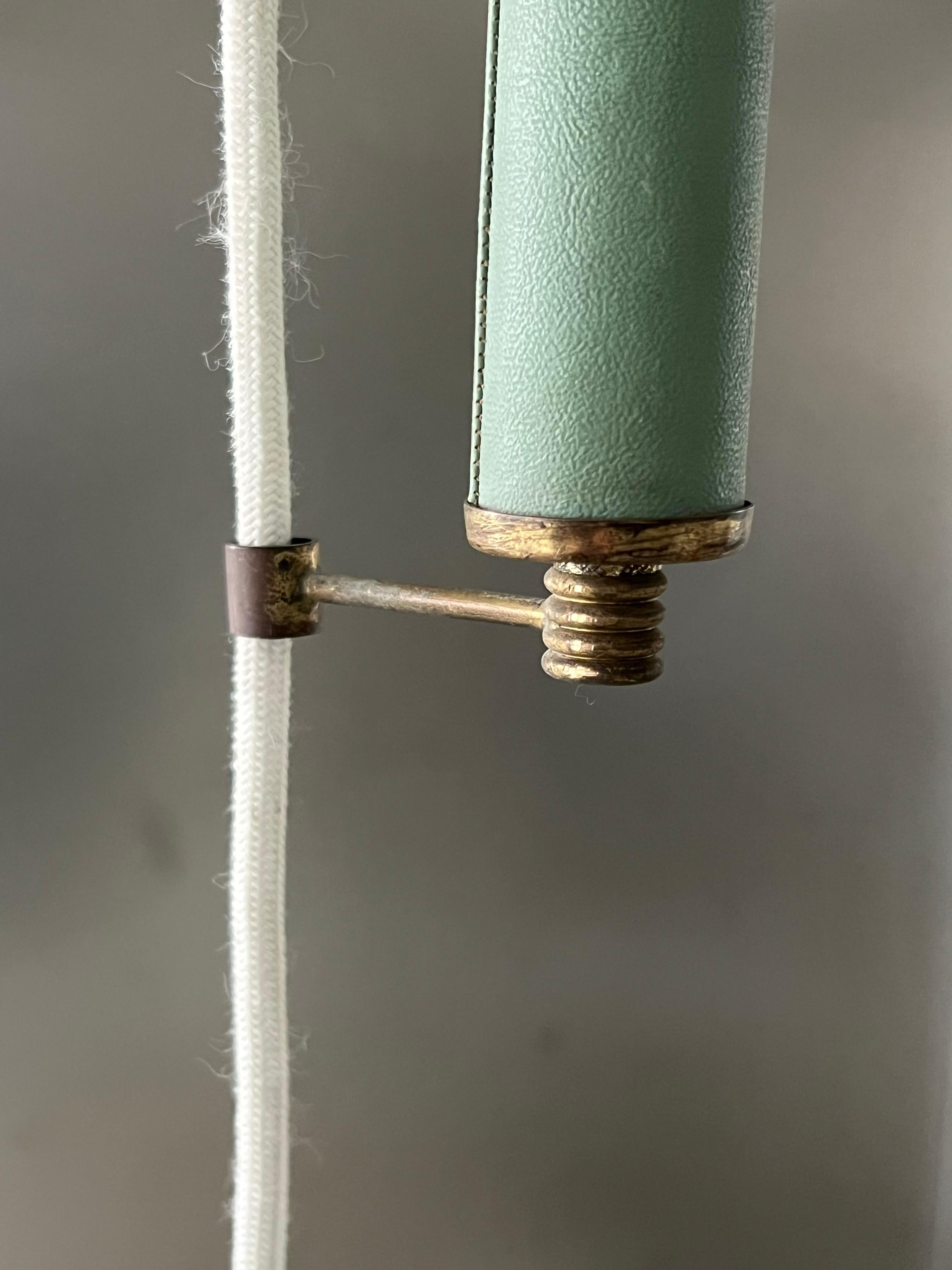 Lámpara colgante vintage italiana de latón, Gaetano Sciolari para Stilnovo Made in Italy en venta 7