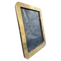 Vintage Italian Brass Picture Frame 1980s