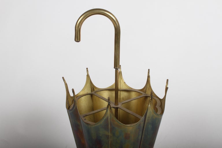 Vintage Italian Brass Umbrella, Umbrella Stand at 1stDibs vintage
