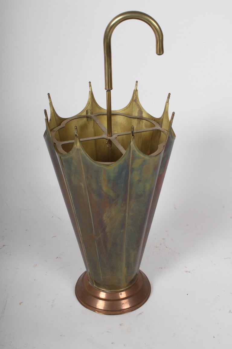 Vintage Italian Brass Umbrella, Umbrella Stand at 1stDibs vintage