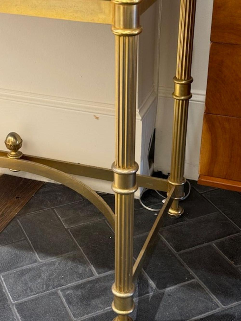 Italienischer Waschtisch aus Bronze und Marmor im Vintage-Stil 3