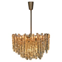 Colgante Vintage Italian Glass Brutalista - un modernista  ¡delicia!