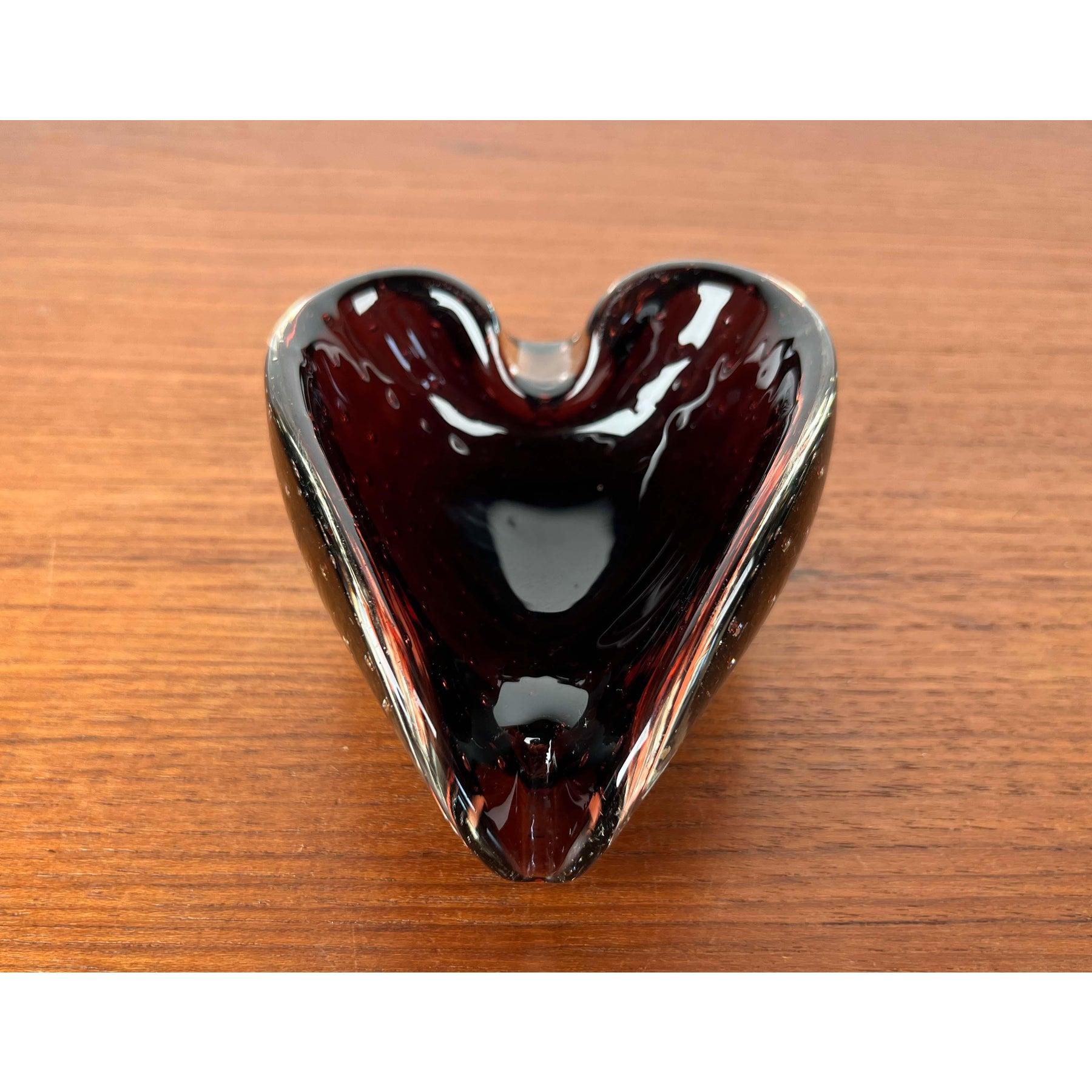 Cenicero Vintage Italian Bullicante Murano Glass, Años 70 en Bueno estado para la venta en Hamburg, DE