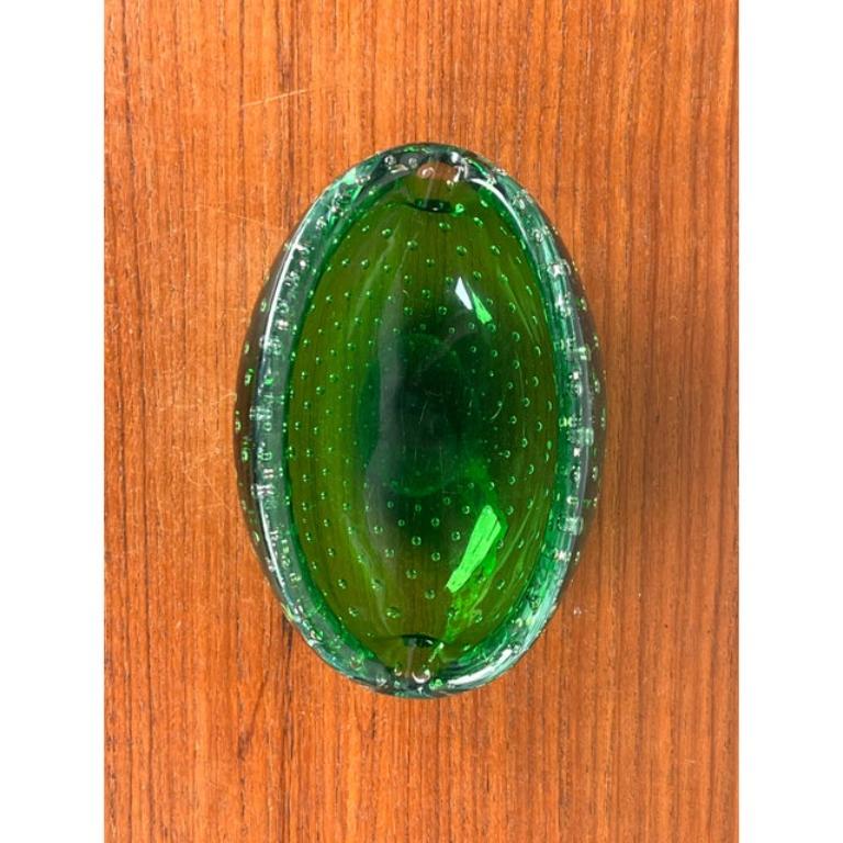 Cenicero Vintage Italian Bullicante Murano Glass en venta 4