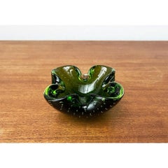 Vintage Italian Bullicante Murano Glass Bowl