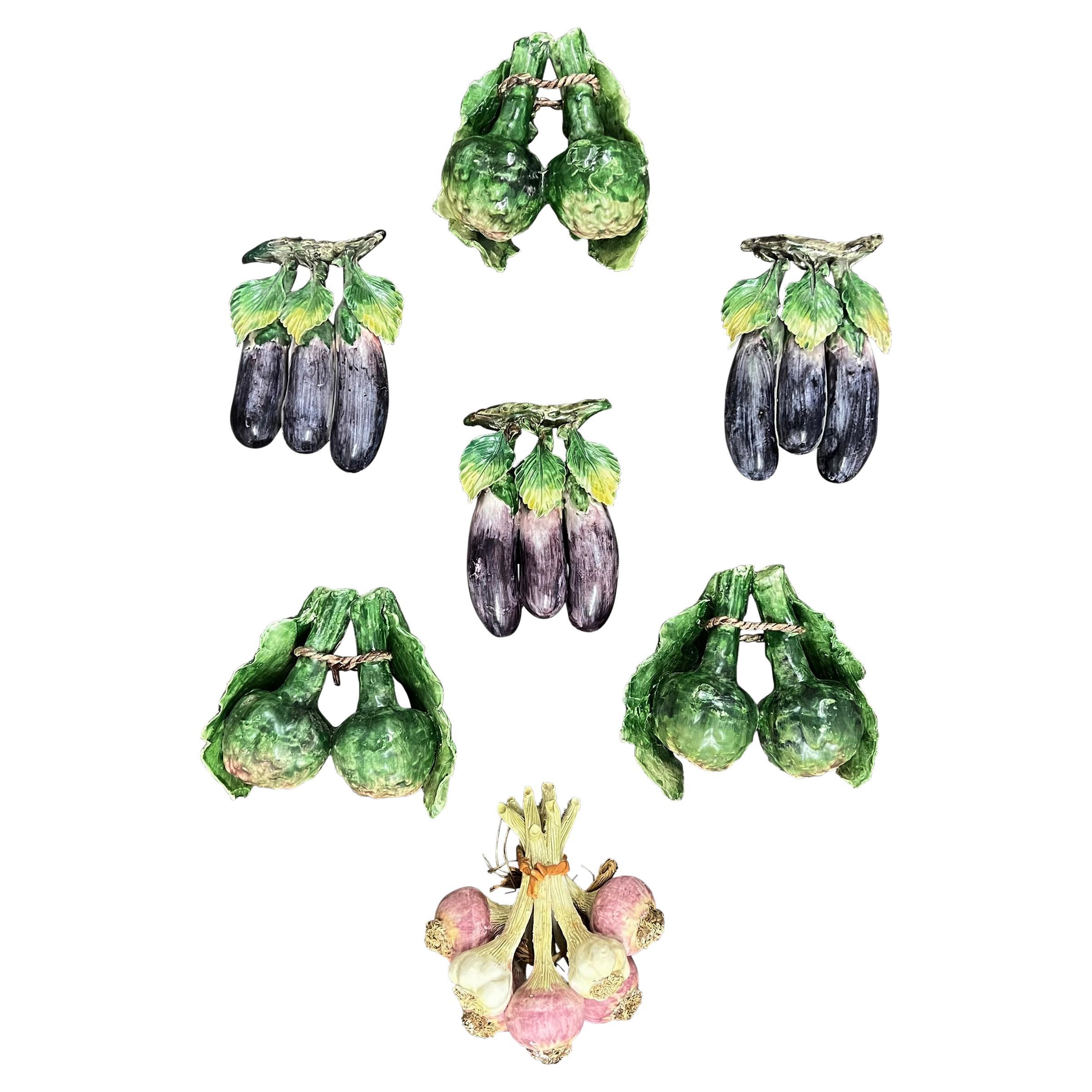 Vintage Italian Capodimonte Vegetables For Sale