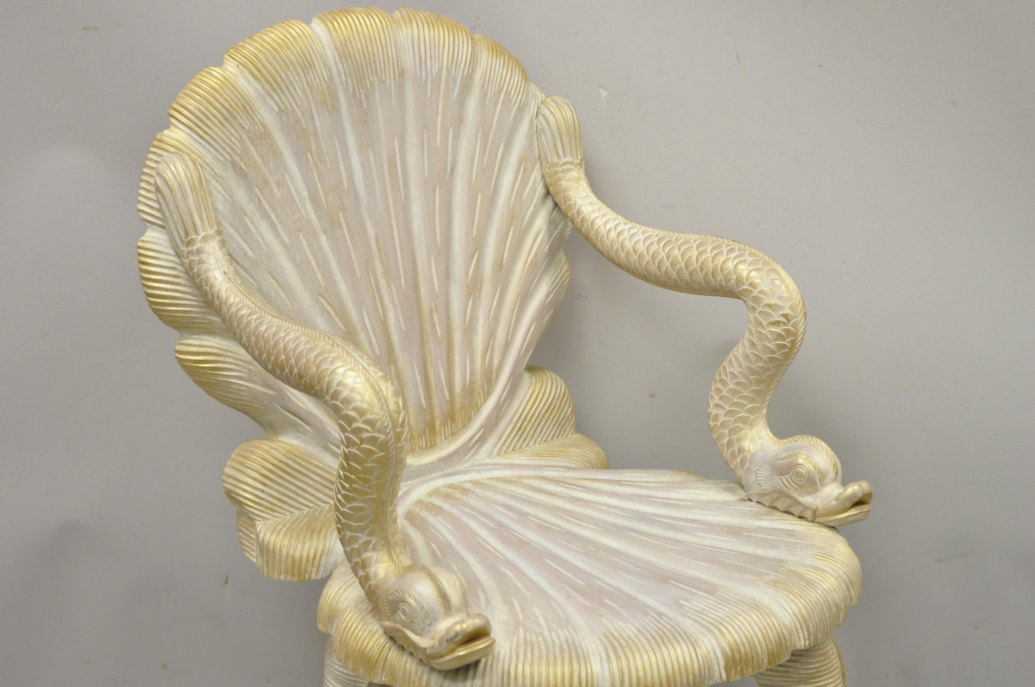 mermaid clam shell chair