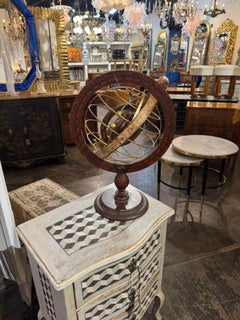 Globe céleste italien d'époque