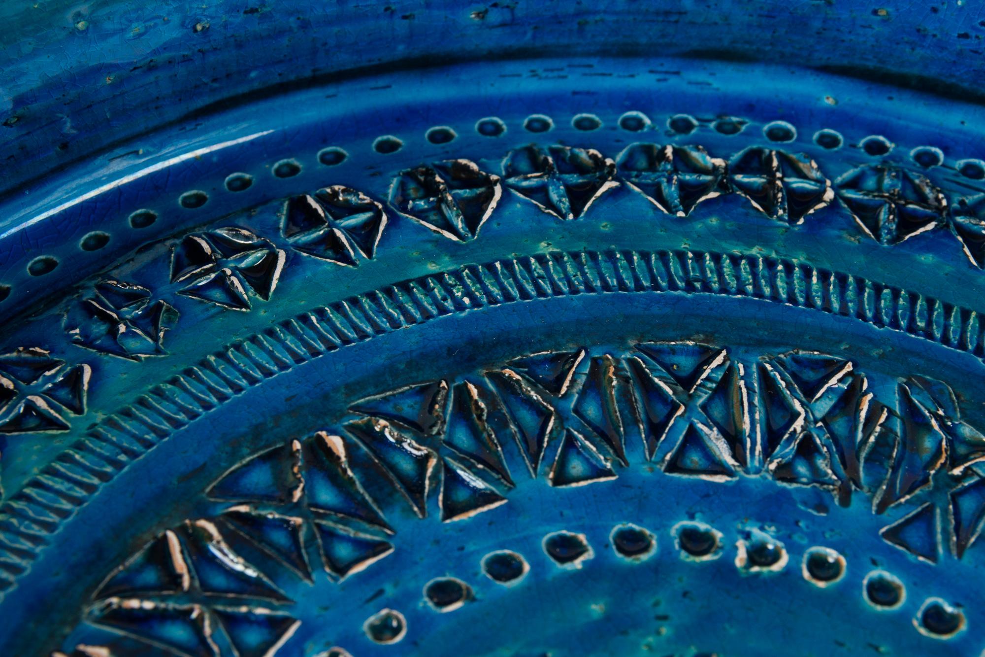 Vintage Italian Ceramic Bowl by Aldo Londi for Bitossi 1960s 5