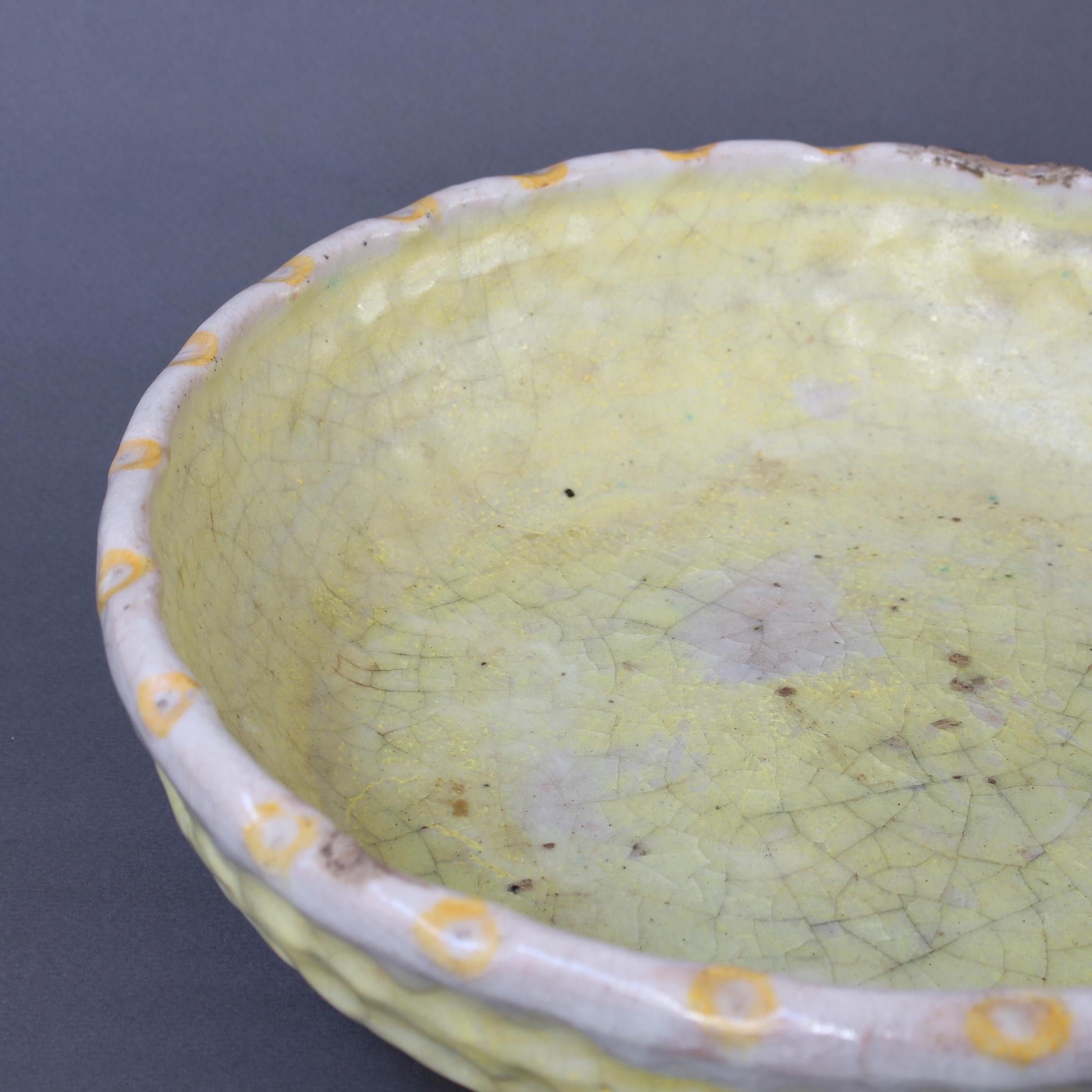 Vintage Italian Ceramic Bowl by Guido Gambone 'circa 1930s' 12