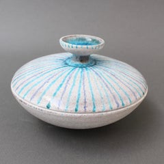 Vintage Italian Ceramic Candy Dish by Guido Gambone, circa 1950s