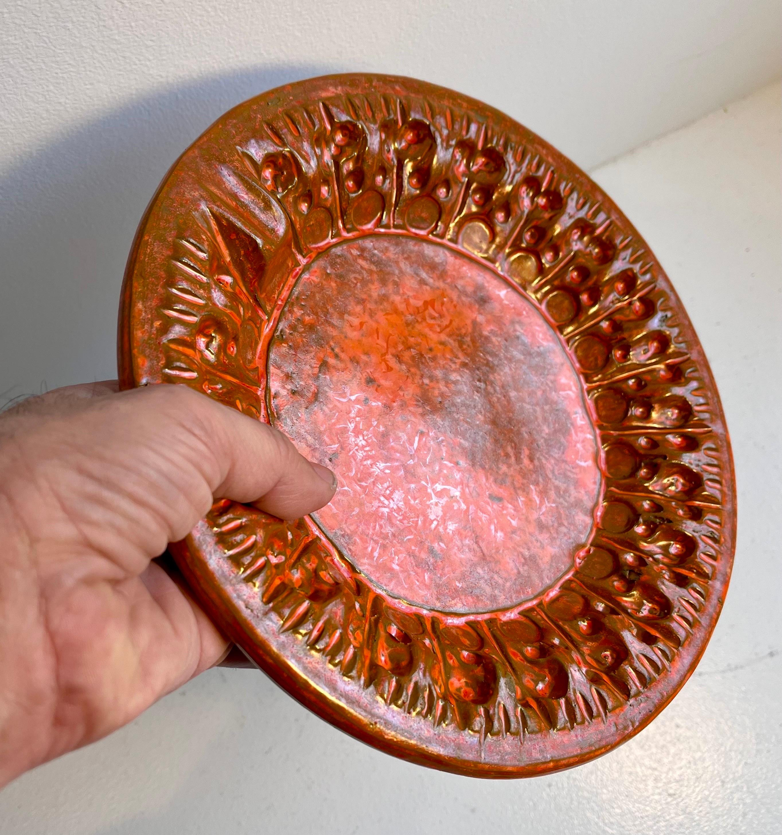 Vintage Italian Ceramic Dishes, circa 1950 For Sale 9