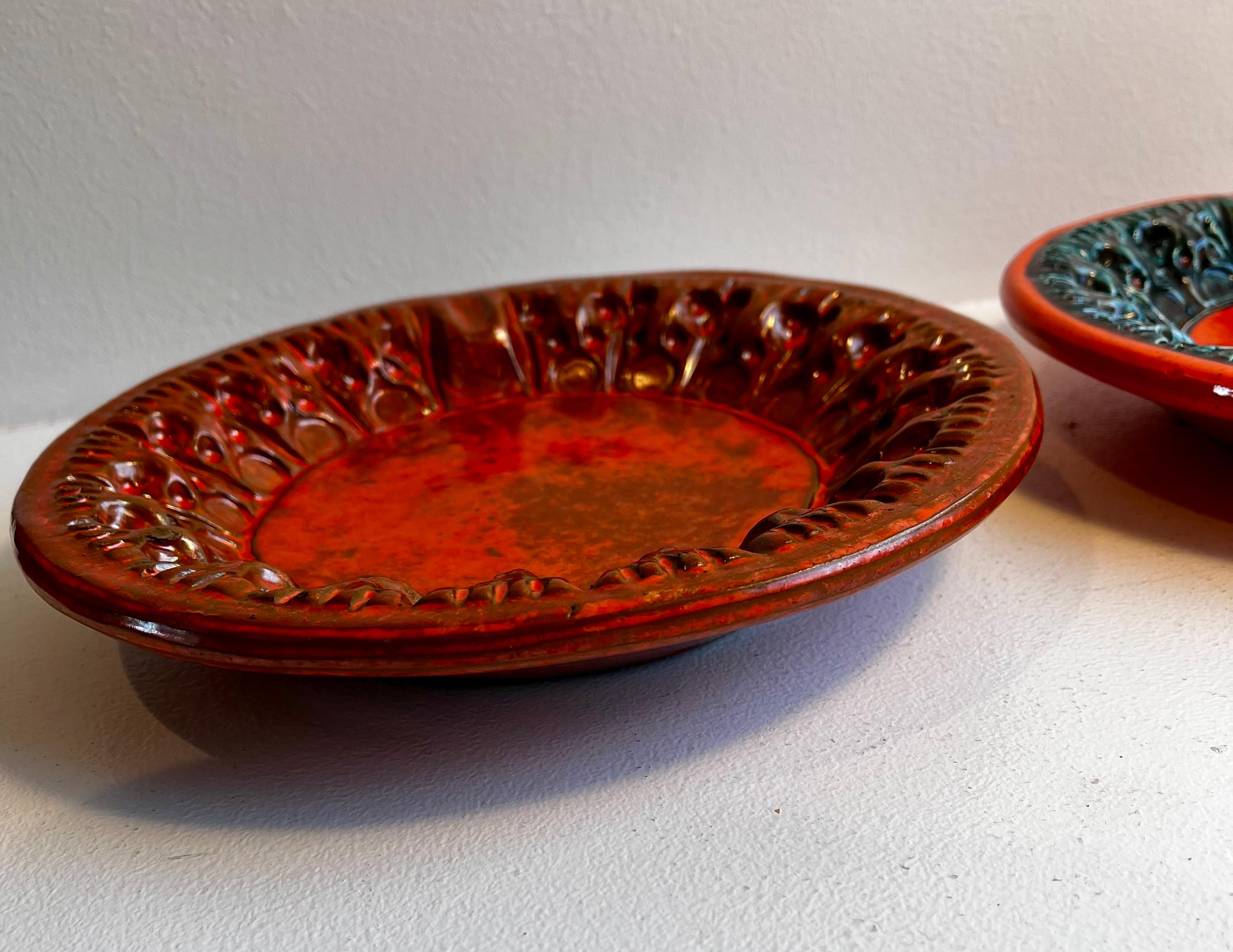 Vintage Italian Ceramic Dishes, circa 1950 For Sale 13