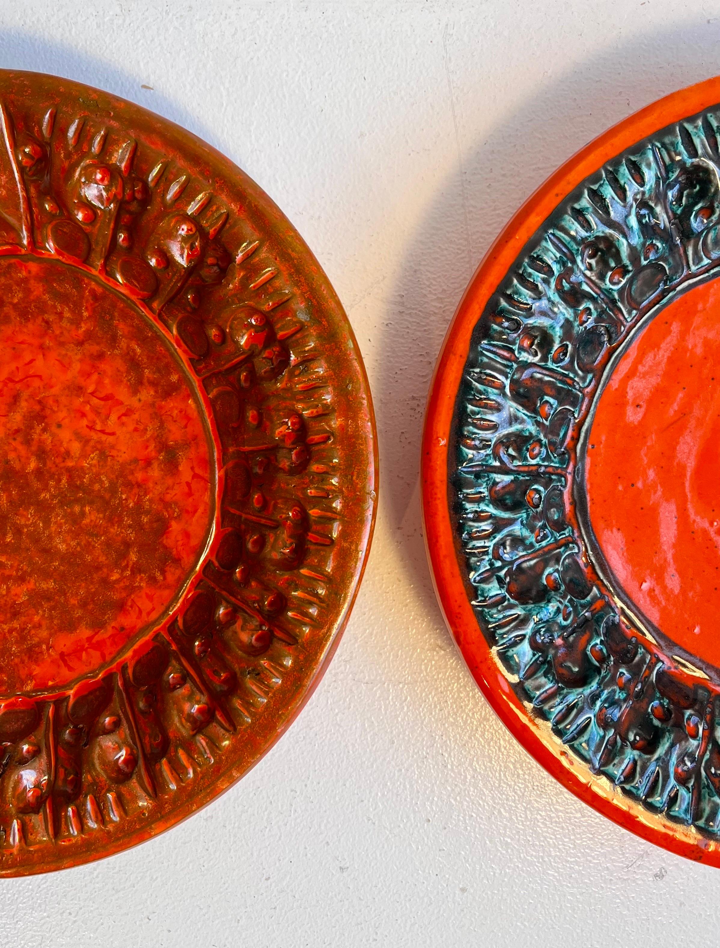 Mid-Century Modern Vintage Italian Ceramic Dishes, circa 1950 For Sale