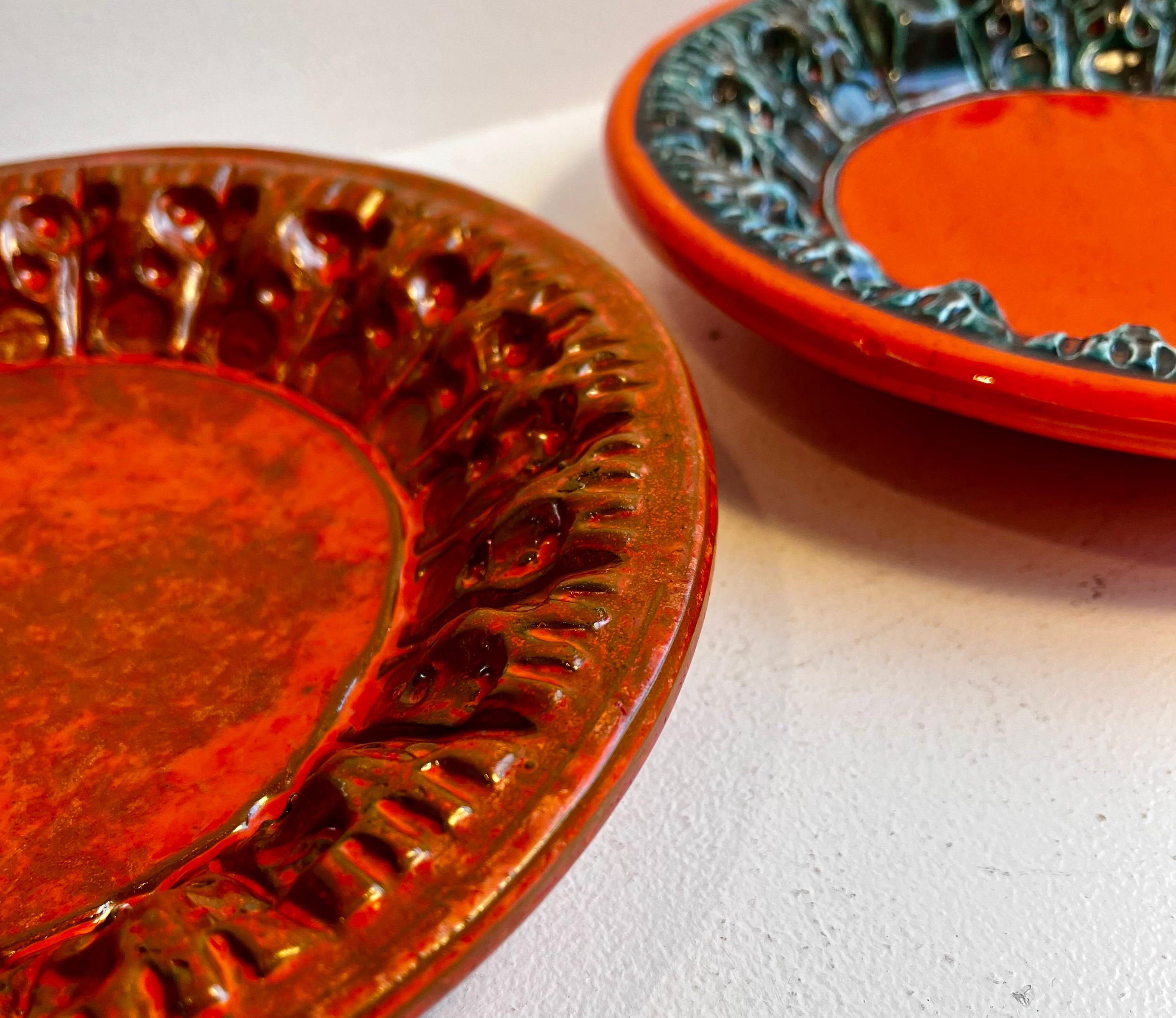 Vintage Italian Ceramic Dishes, circa 1950 In Good Condition For Sale In Philadelphia, PA