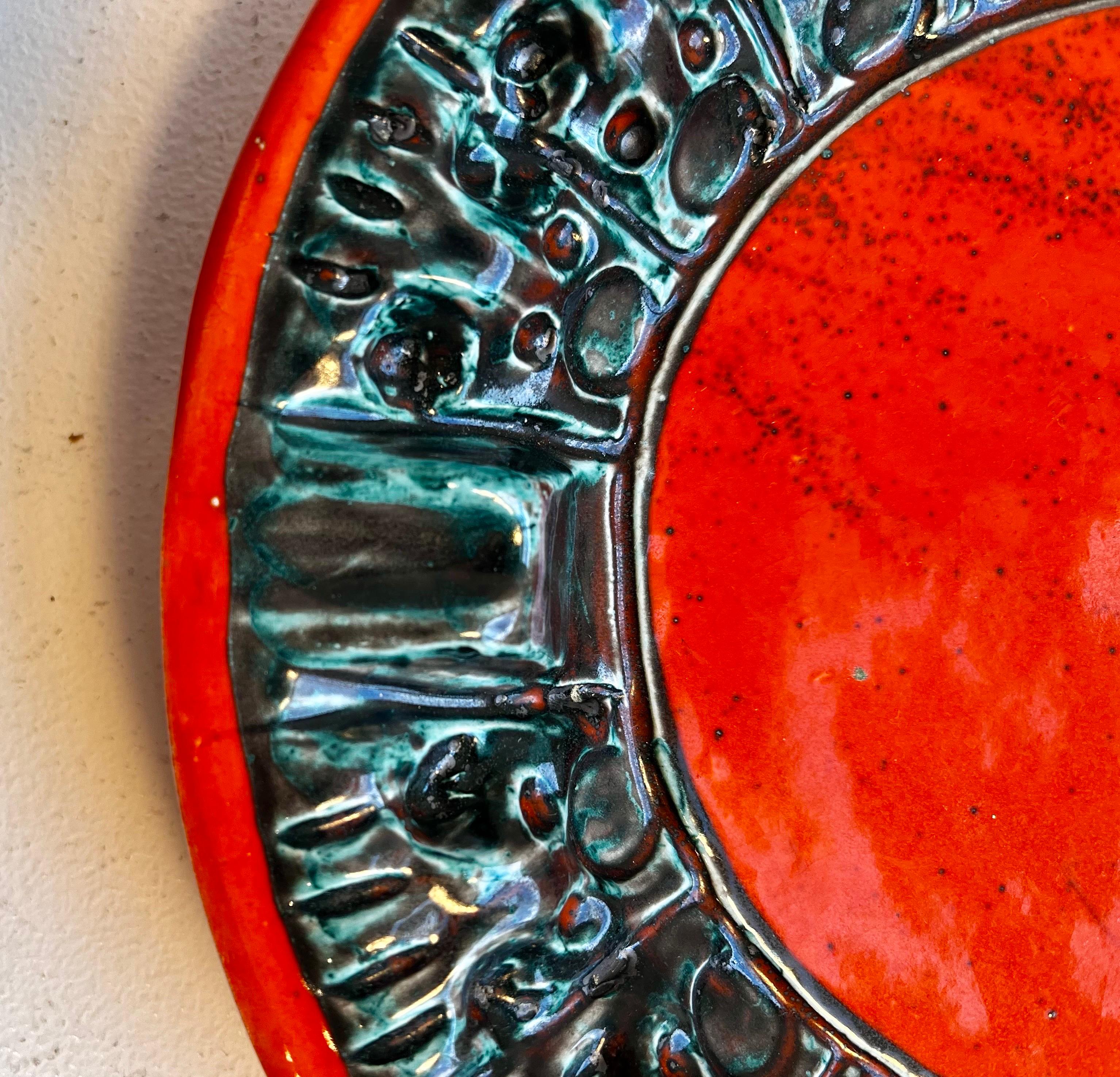 Vintage Italian Ceramic Dishes, circa 1950 For Sale 3