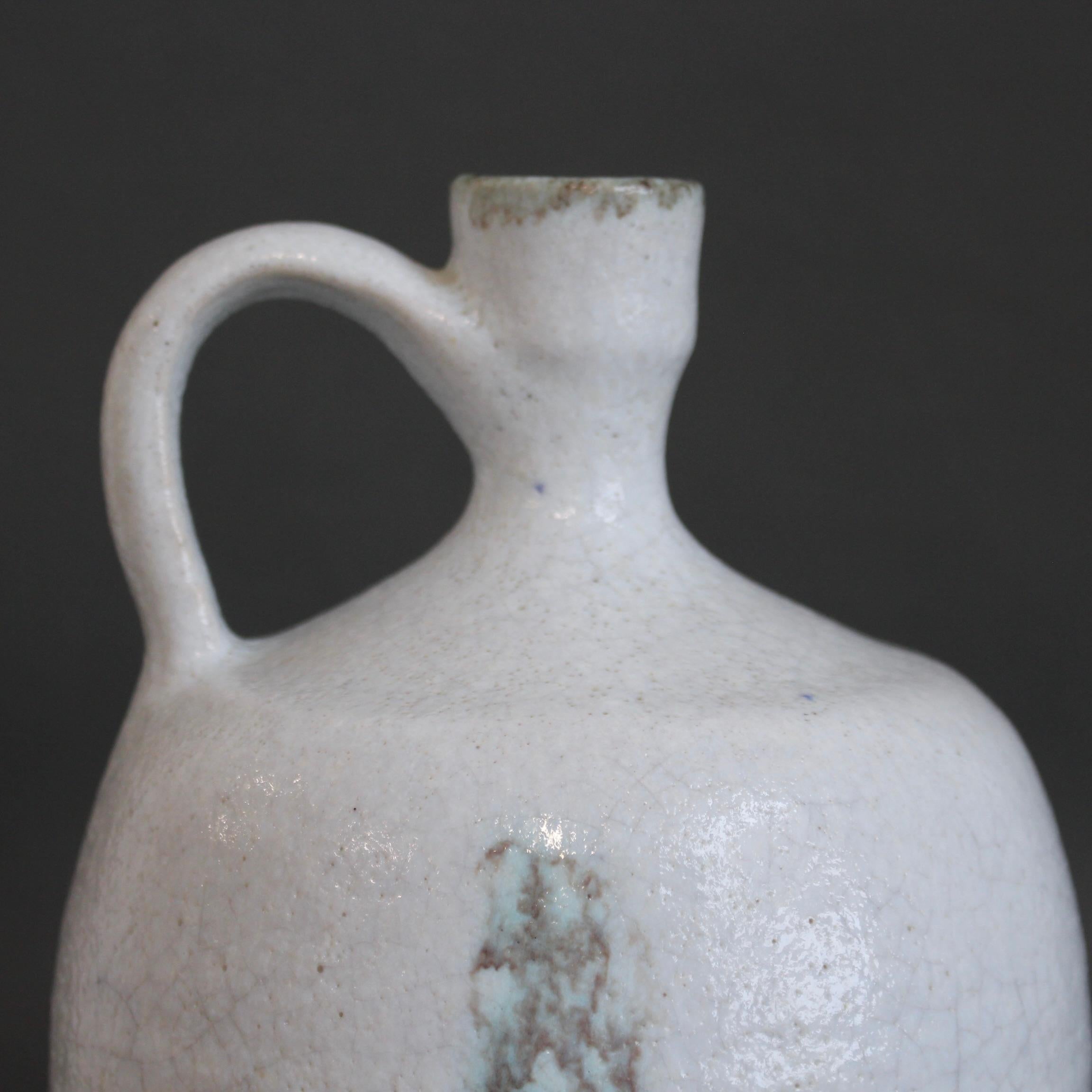 Vintage Italian Ceramic Jug by Bruno Gambone (circa 1970s) For Sale 5