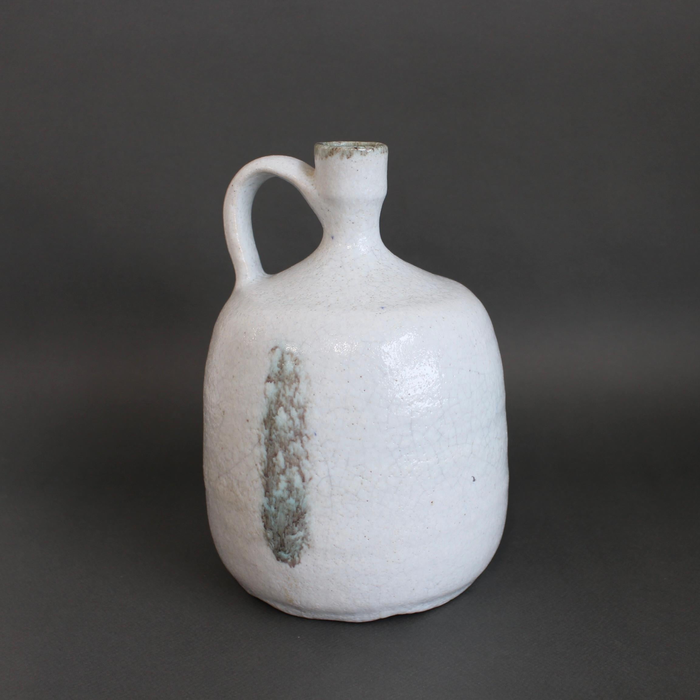 Late 20th Century Vintage Italian Ceramic Jug by Bruno Gambone (circa 1970s) For Sale