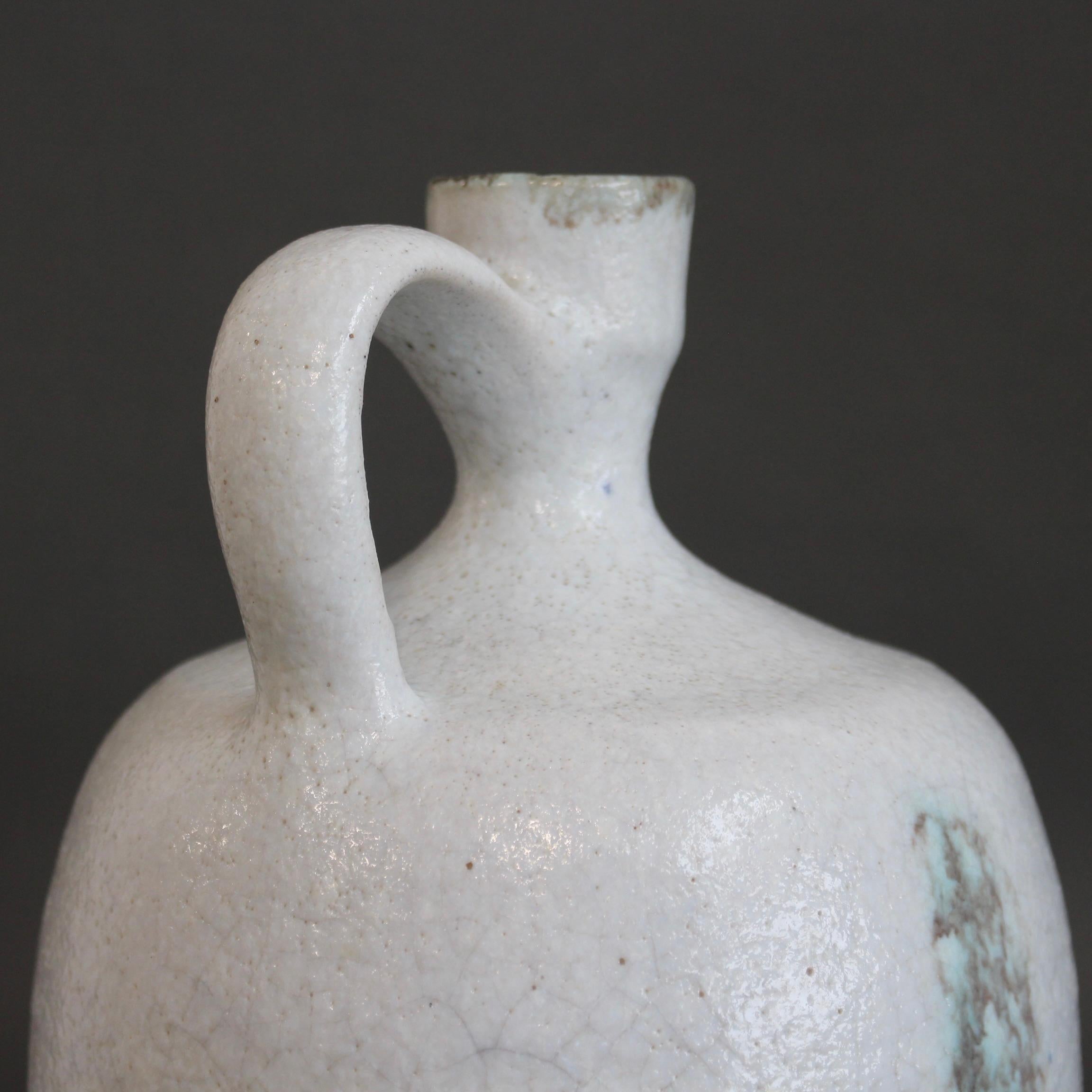 Vintage Italian Ceramic Jug by Bruno Gambone (circa 1970s) For Sale 4