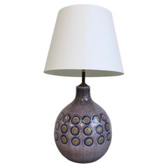Vintage Italian Ceramic Table Lamp von Aldo Londi für Bitossi (ca. 1960er Jahre)