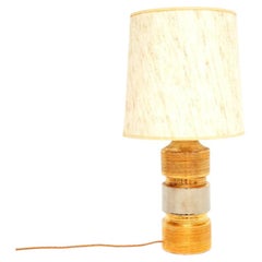 Vintage Italian Ceramic Table Lamp by Bitossi