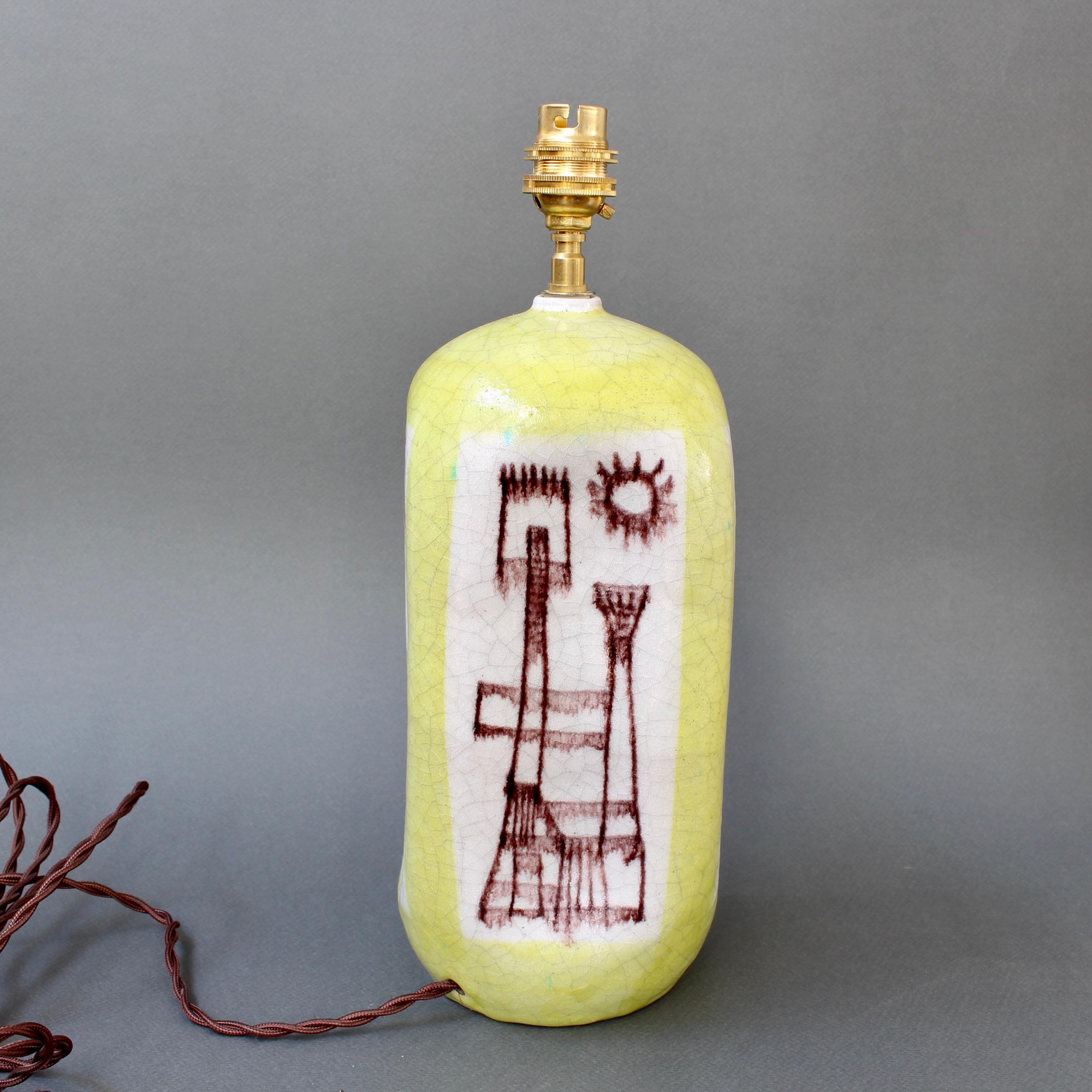 vintage ceramic table lamp