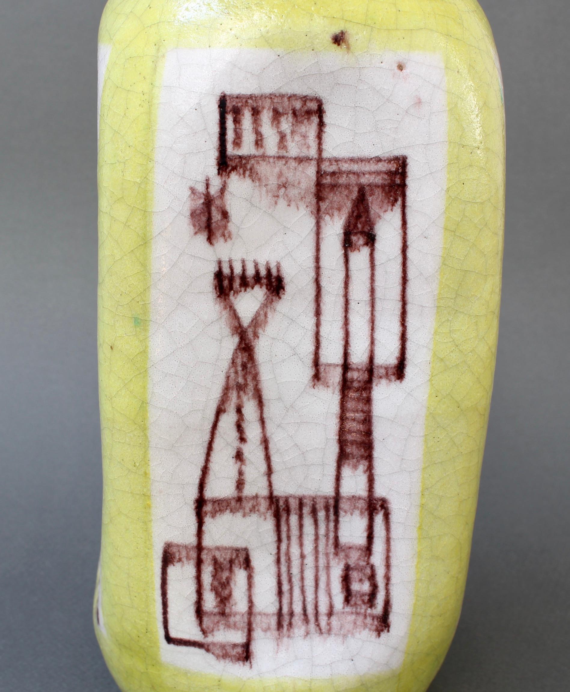 Mid-20th Century Vintage Italian Ceramic Table Lamp by Guido Gambone 'circa 1950s'