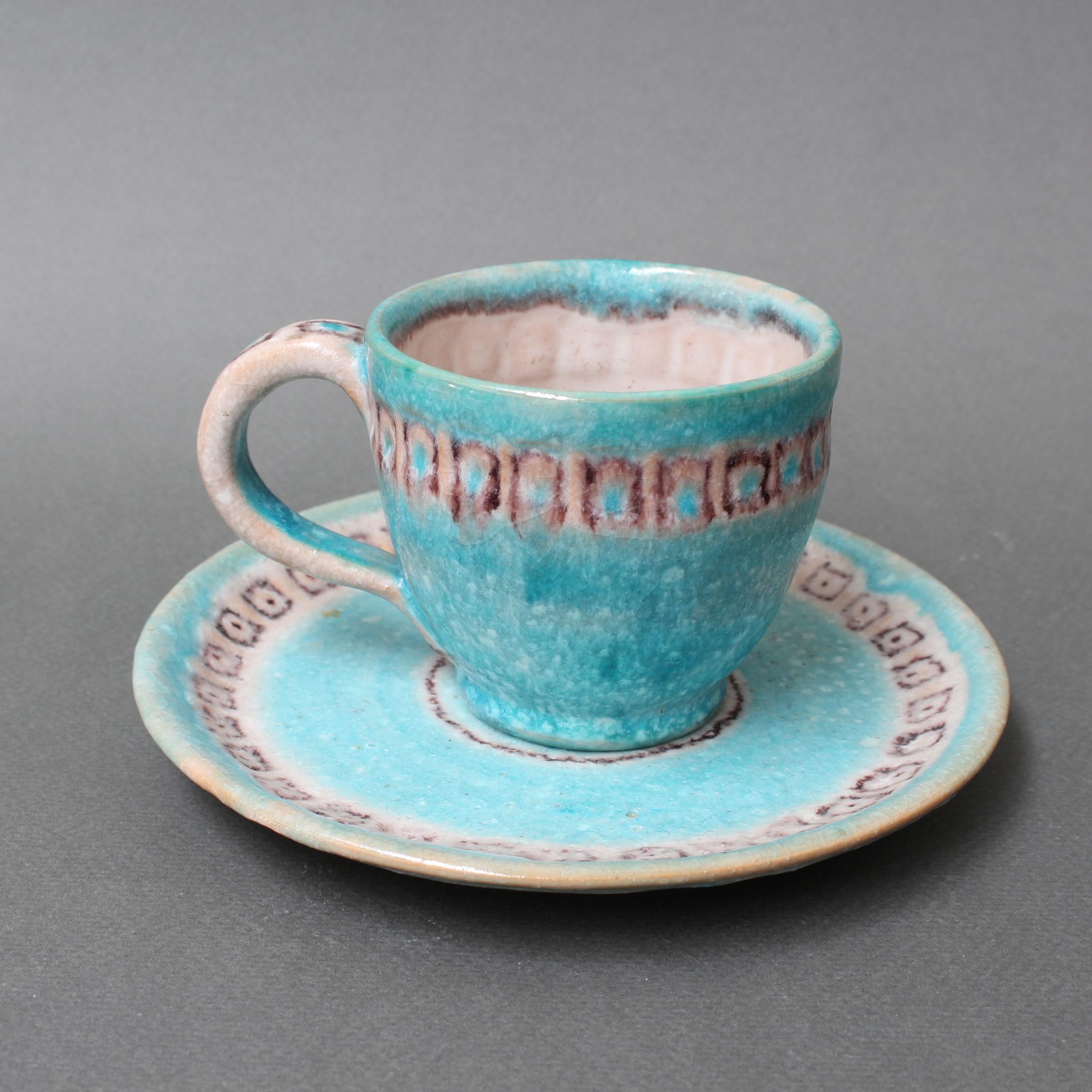 Vintage Italian Ceramic Tea / Coffee Set by Guido Gambone, 'circa 1950s' 5