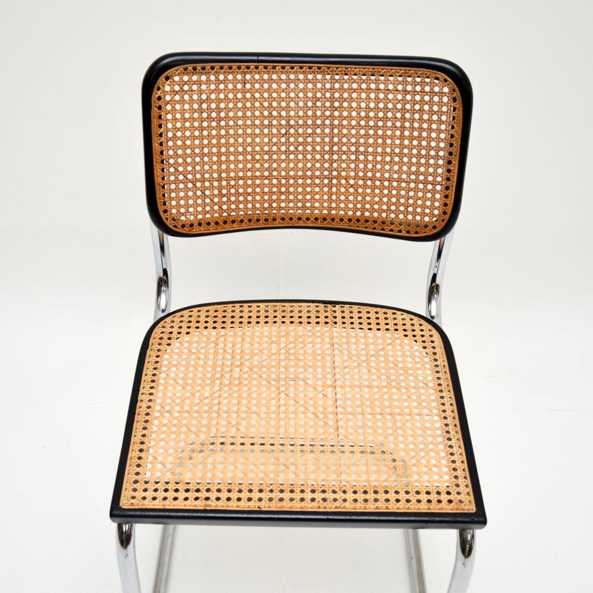 Milieu du XXe siècle Chaise Cesca vintage italienne par Arrben en vente