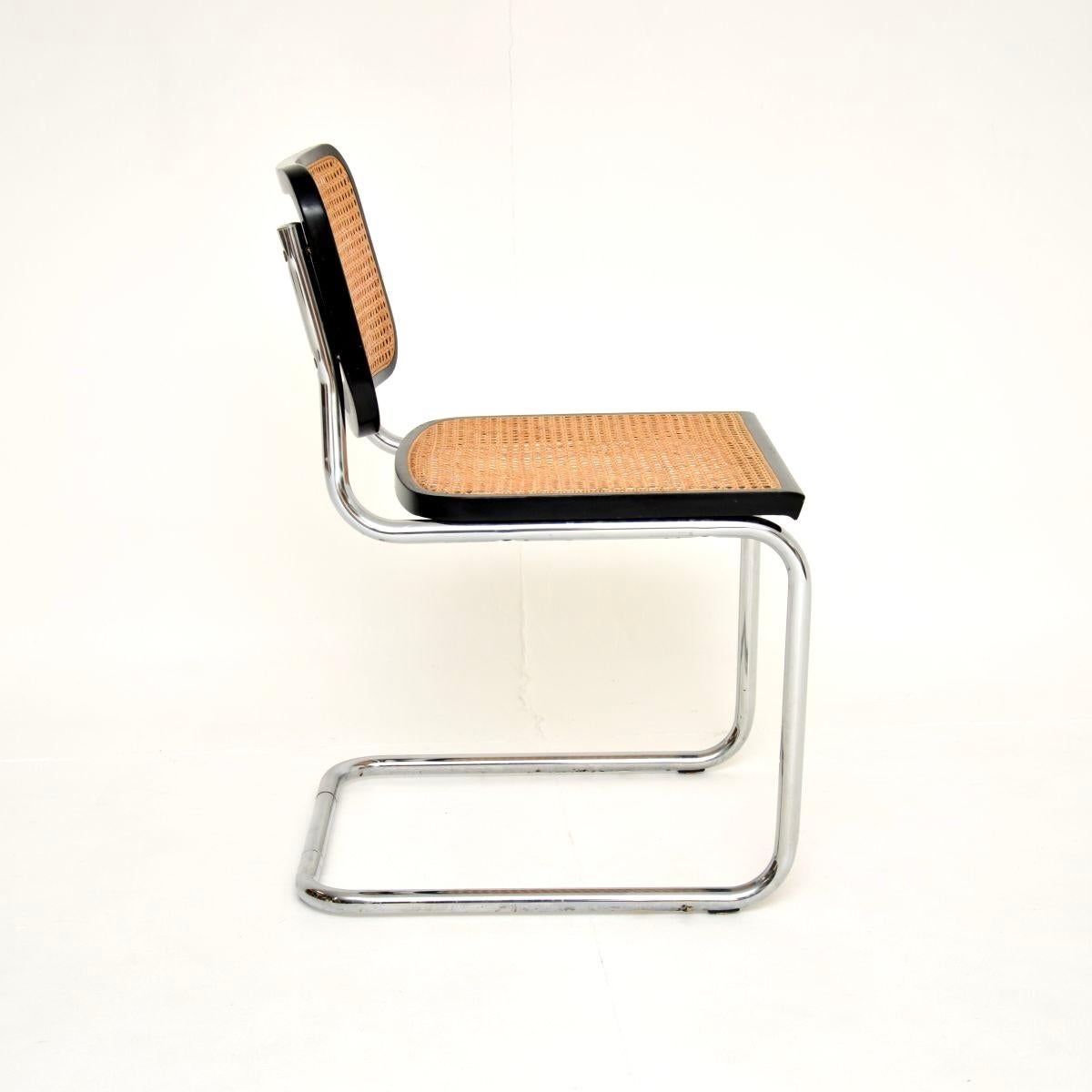 Vintage Italienisch Cesca Stuhl (Moderne der Mitte des Jahrhunderts) im Angebot