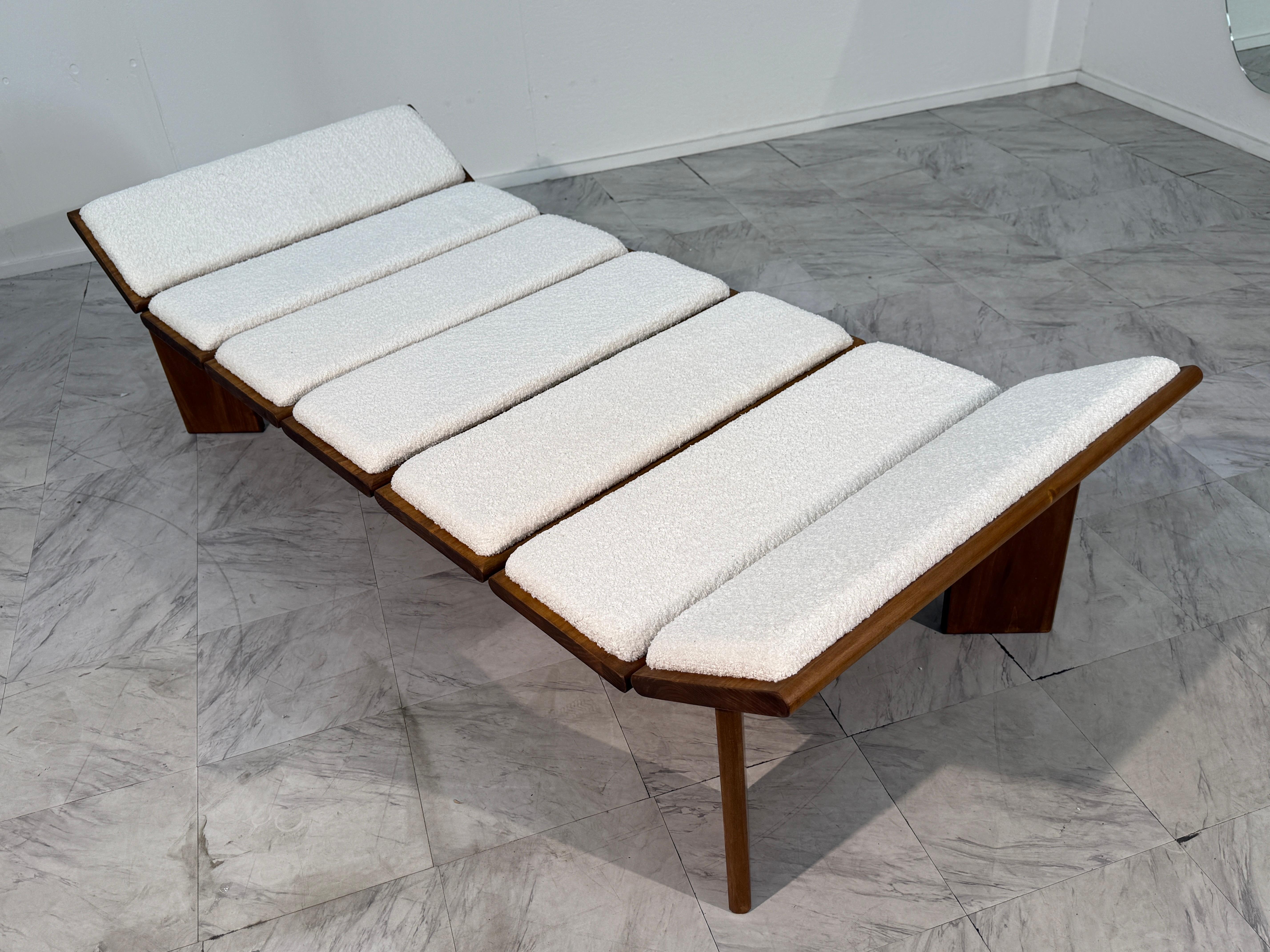 Vintage Italian Chaise Lounge, 1970s en vente 1