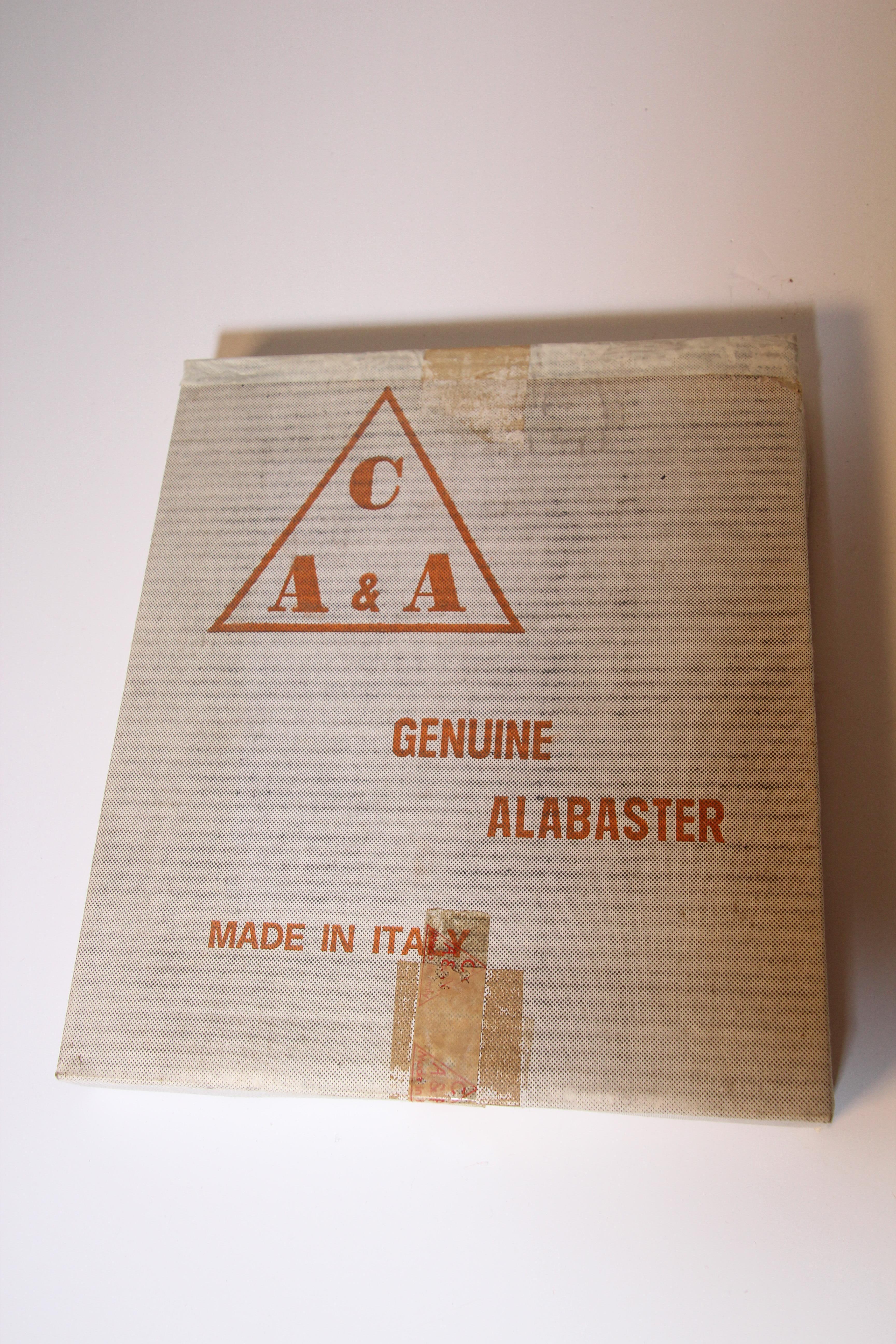 alabaster chess board