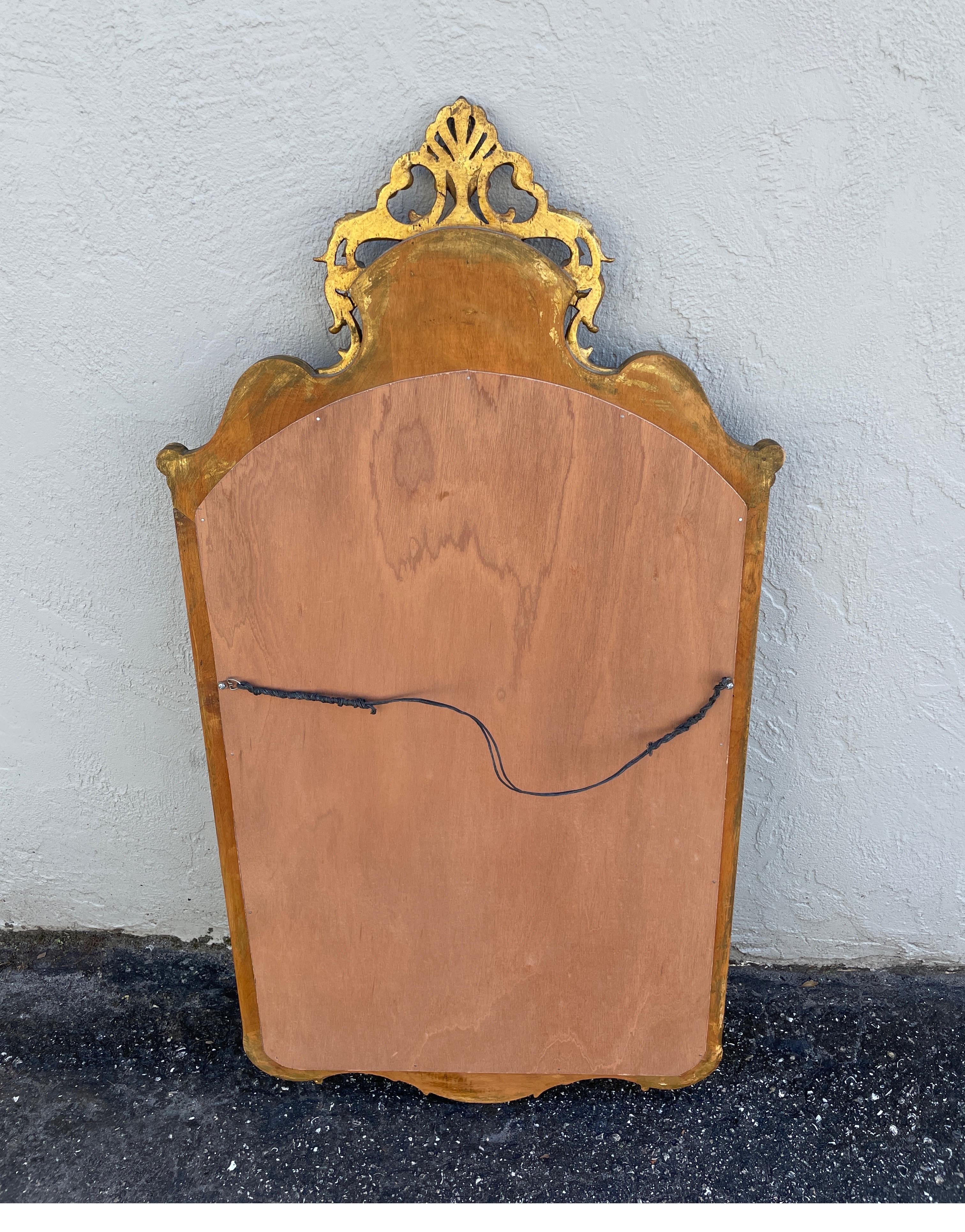 Vintage Italian Chinoiserie Mirror For Sale 7