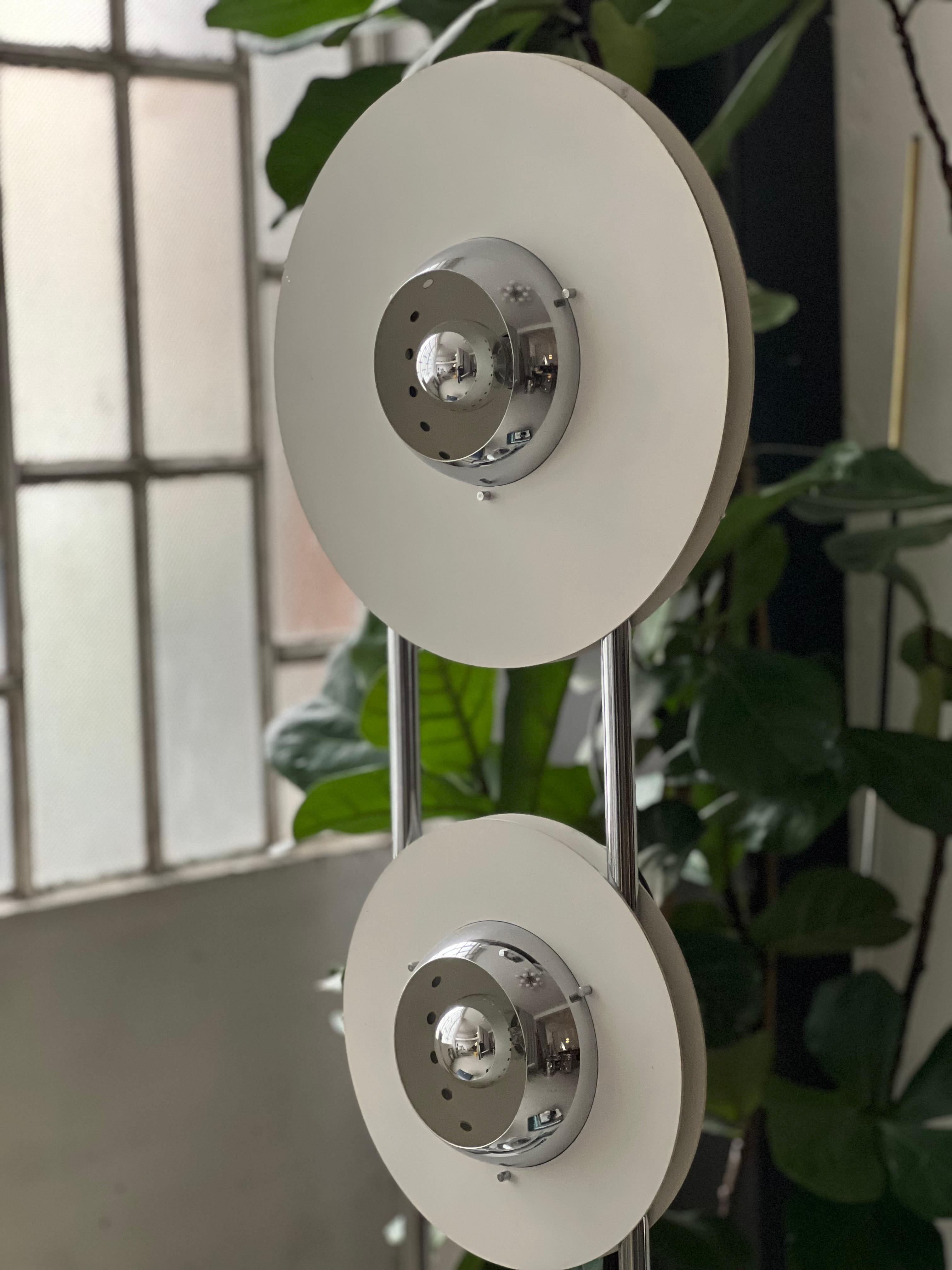 Vintage Italian Chromed Space Age 