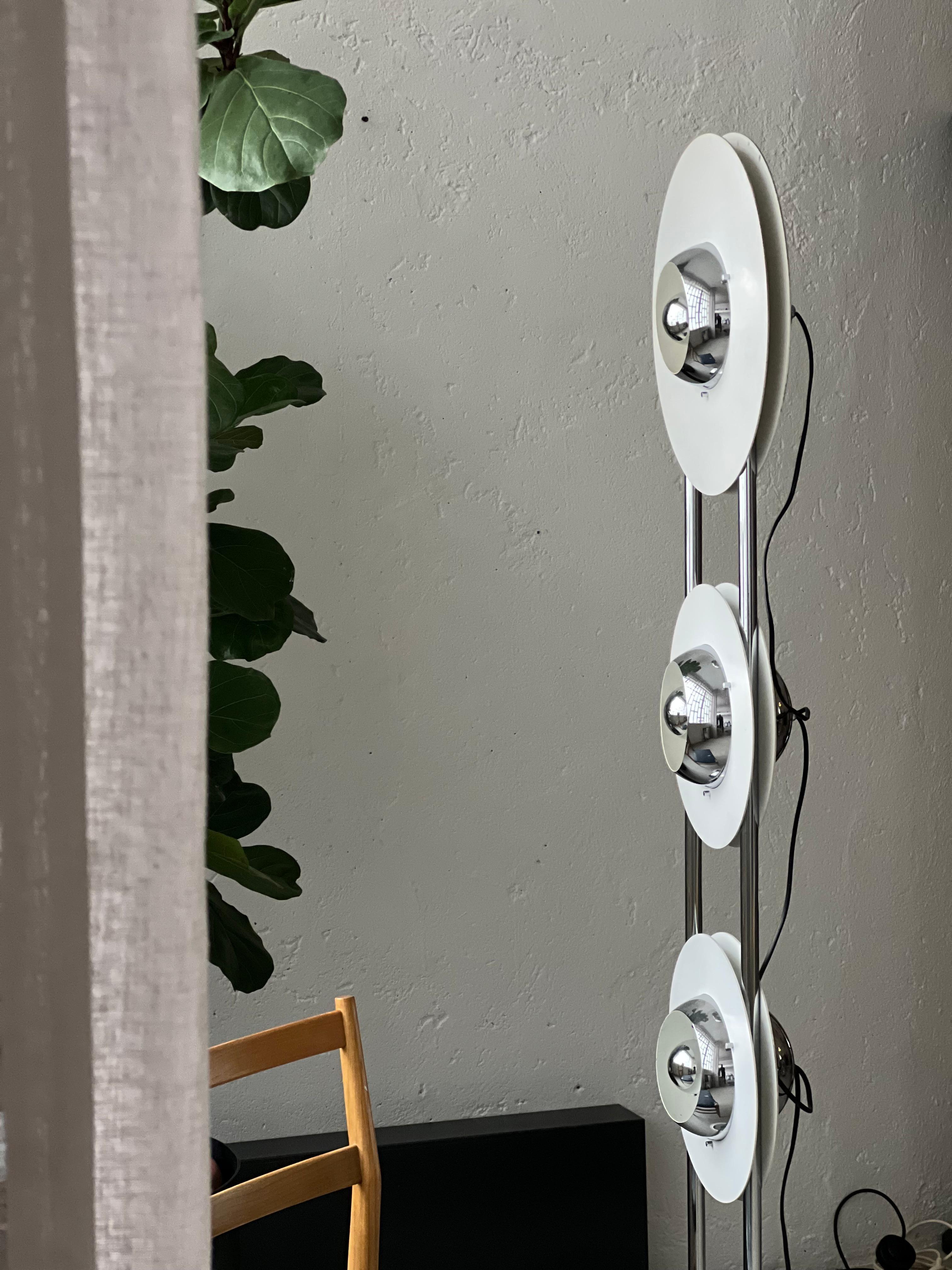 Vintage Italian Chromed Space Age 