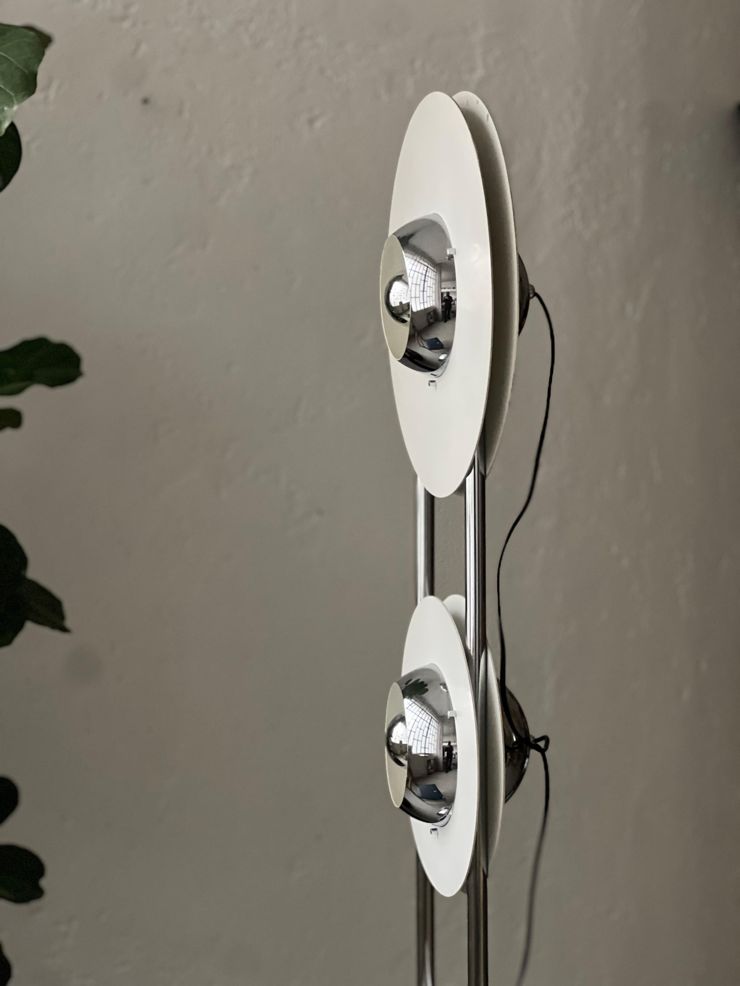 Vintage Italian Chromed Space Age 
