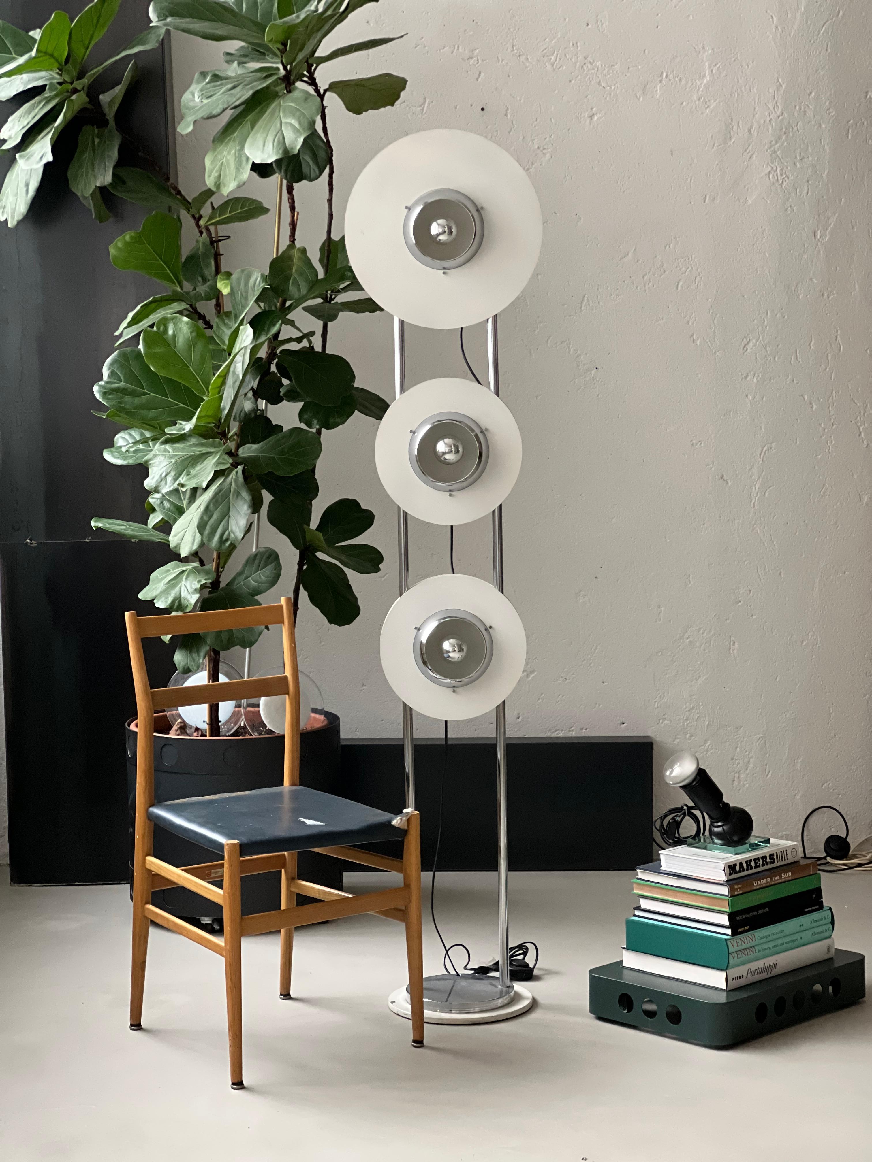 Vintage Italian Chromed Space Age 