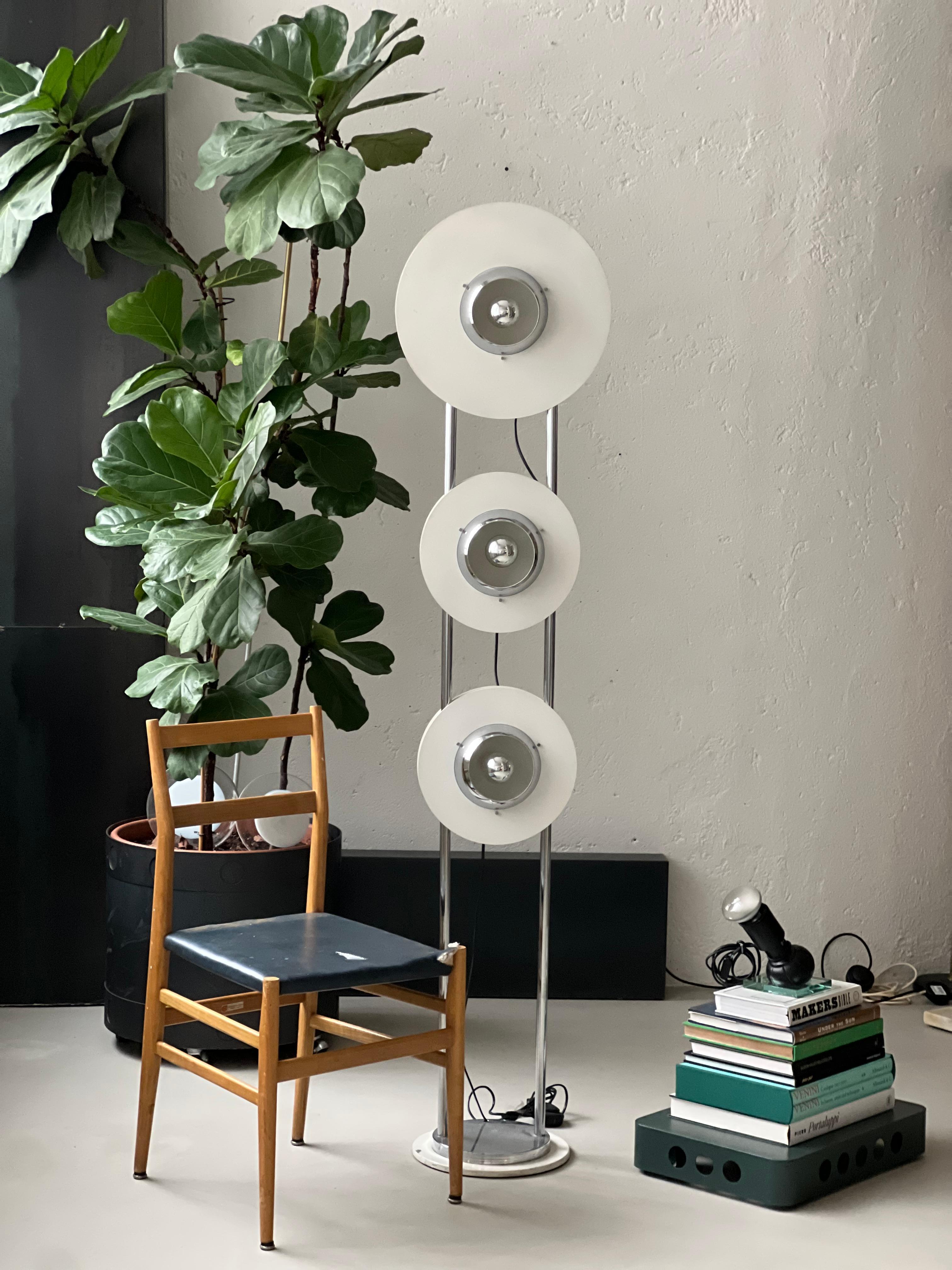 Vintage Italian Chromed Space Age 