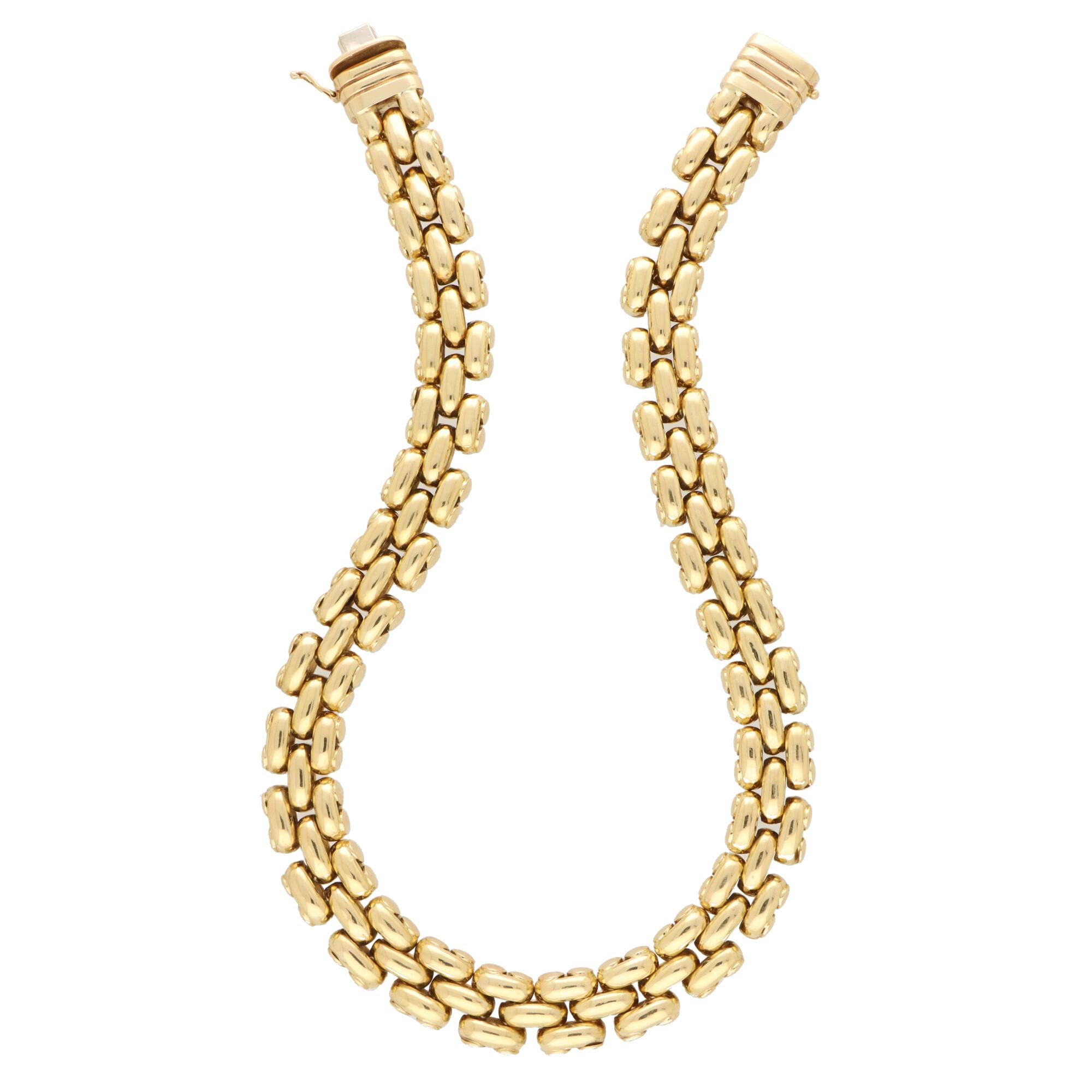 italian gold necklace 18k