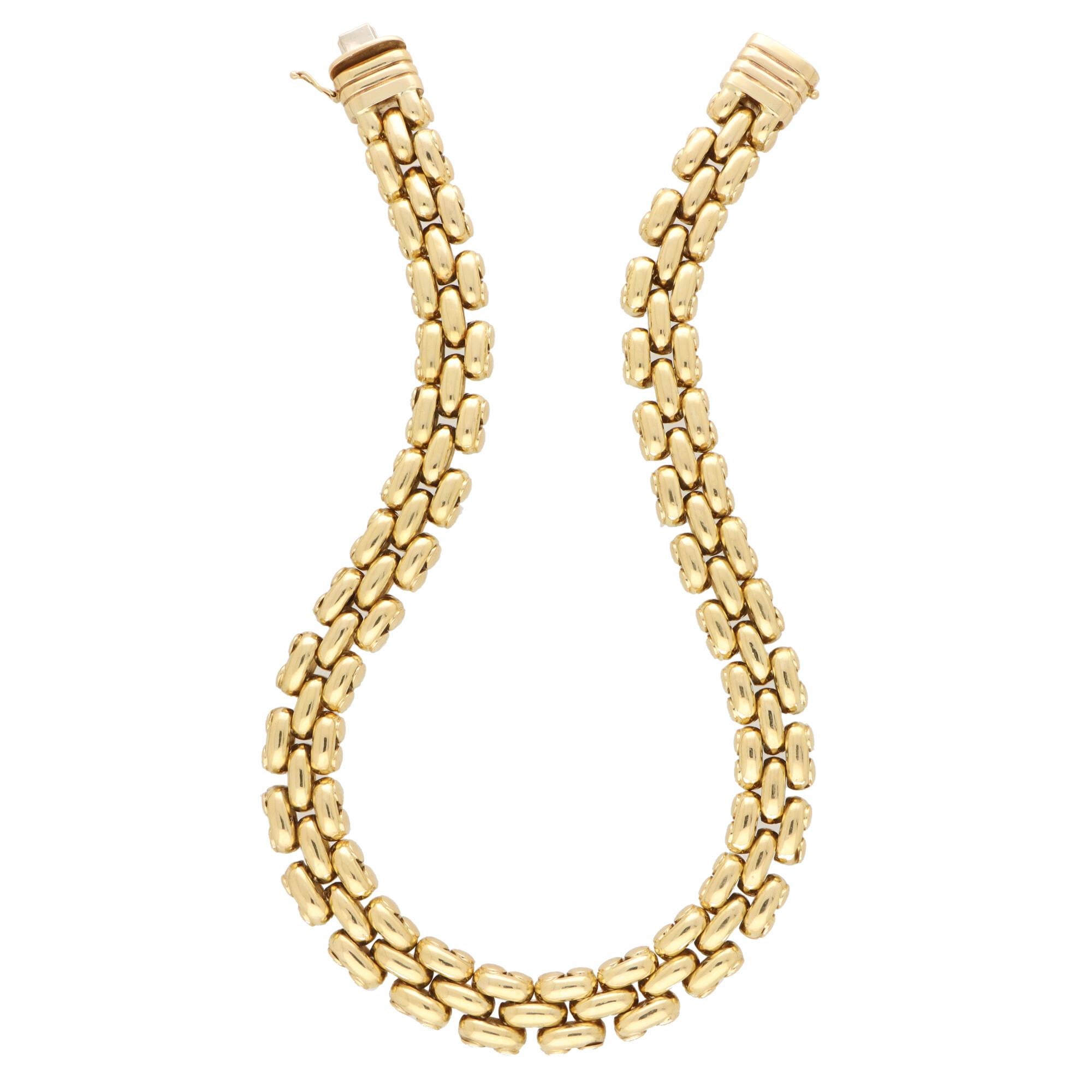 gold necklace