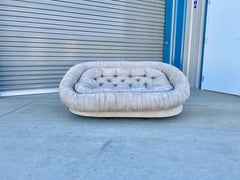 Vintage Italian "Cloud" Loveseat