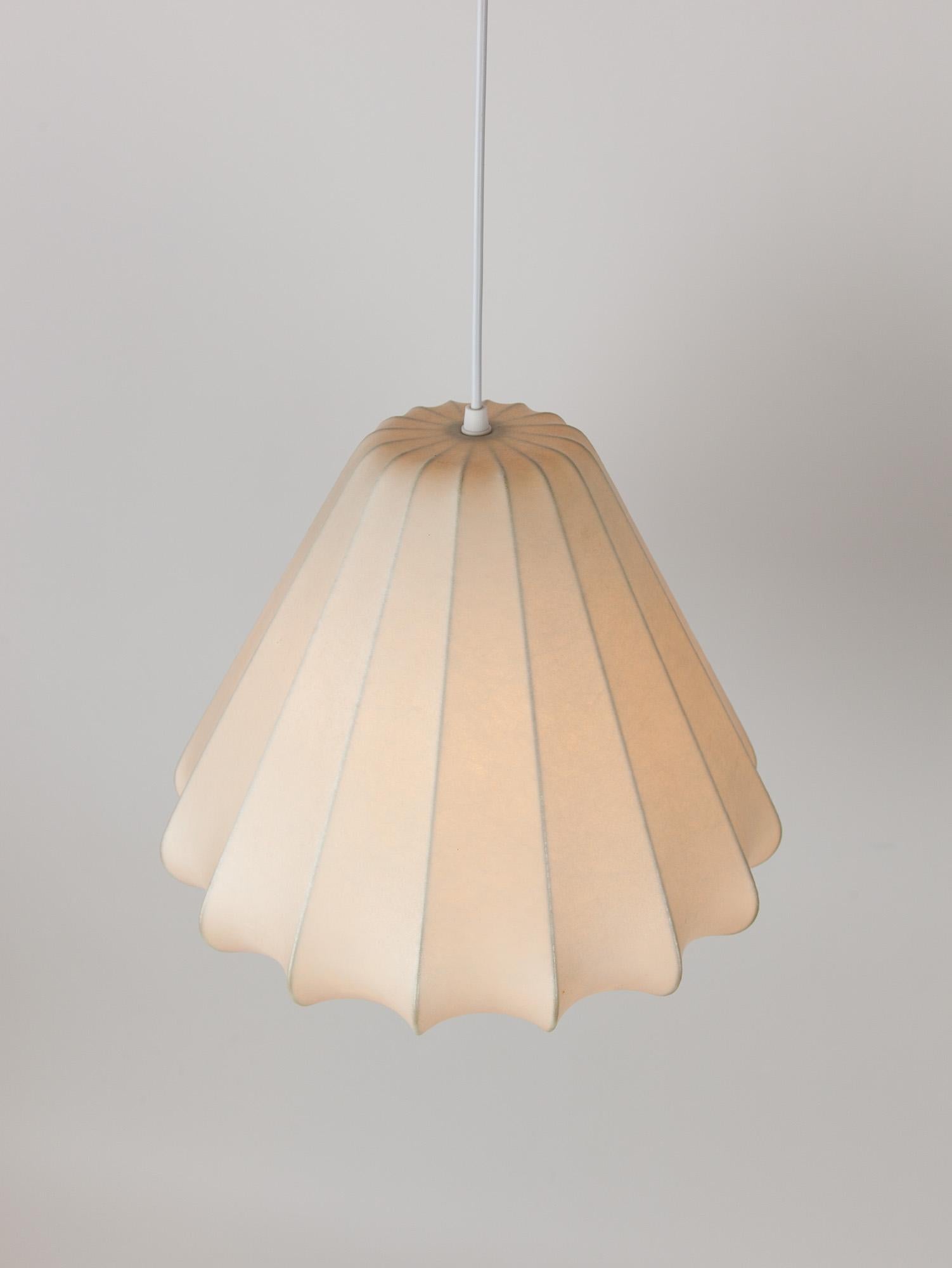 Vintage Italian Cocoon Ceiling Light in the style of Achille Castiglione, 1960s For Sale 3