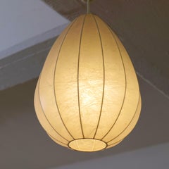 vintage italienische Cocoon Pendelleuchte im Stil von Castiglioni