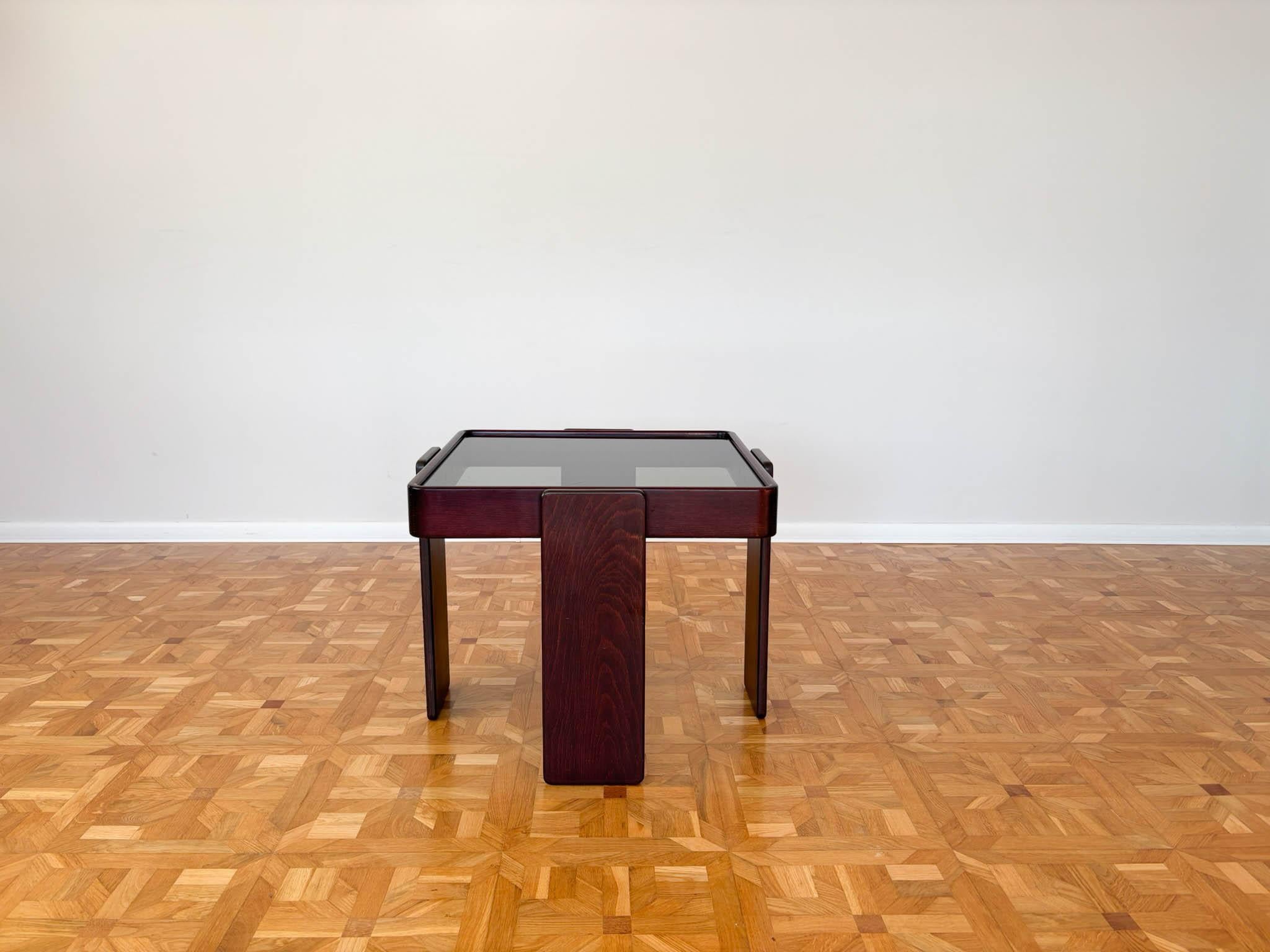 Coffee Nesting Table by Gianfranco Frattini for Cassina Italy set of 3 1970s 9