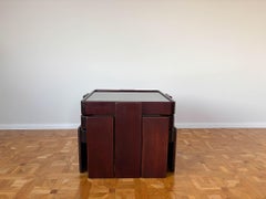 Coffee Nesting Table by Gianfranco Frattini for Cassina Italy set of 3 1970s