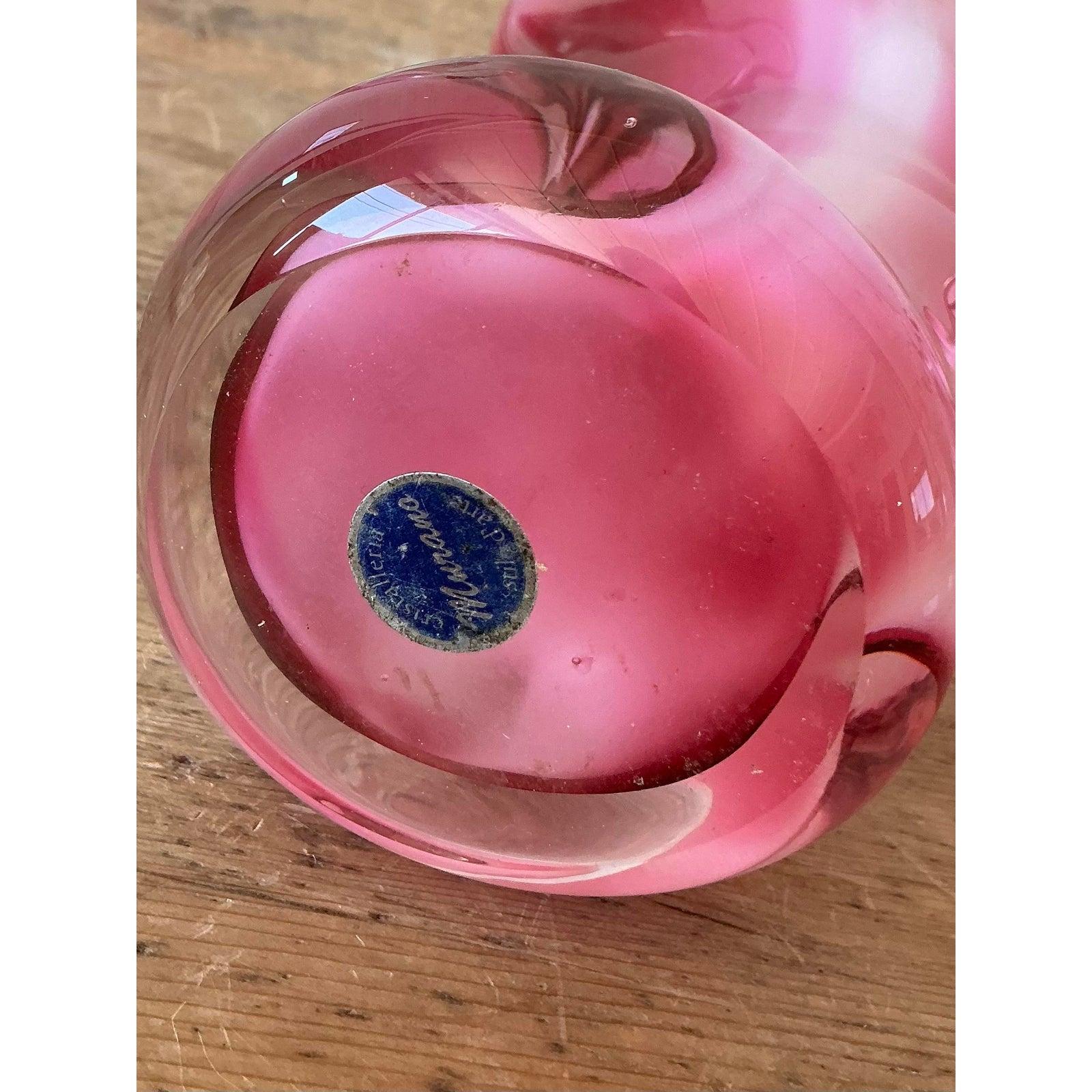 Mid-Century moderno Vintage'S di uccelli in vetro di Murano - Set di 9 esemplari in vendita