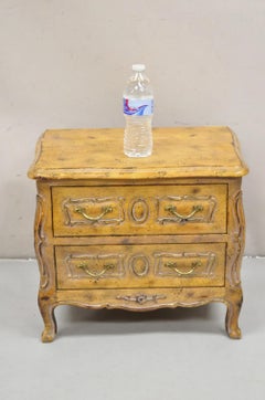 Vintage Italian Commode Jewelry Box Chest Miniature French Louis XV Style