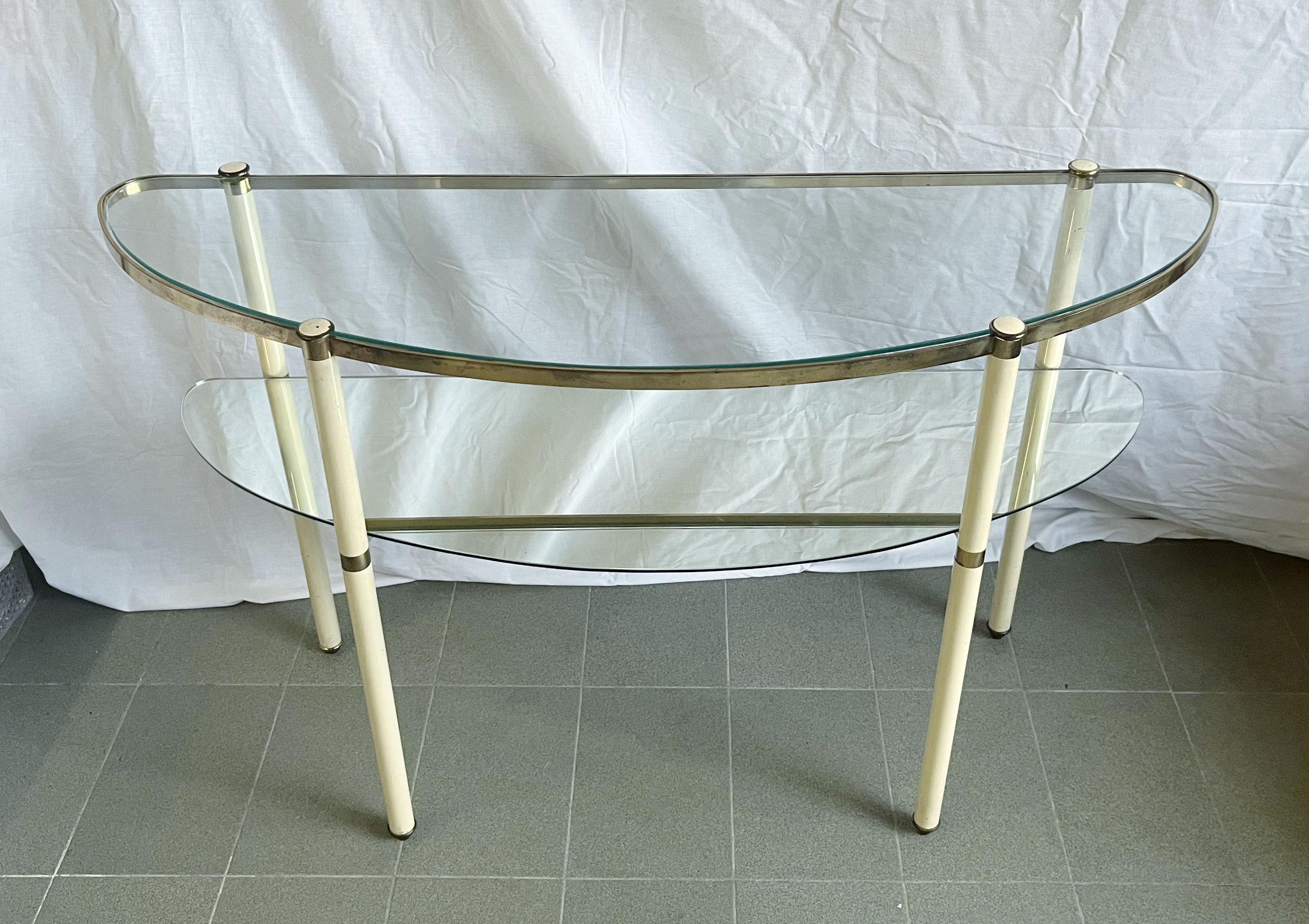 Vintage Italian Console Table In Good Condition For Sale In Los Angeles, CA