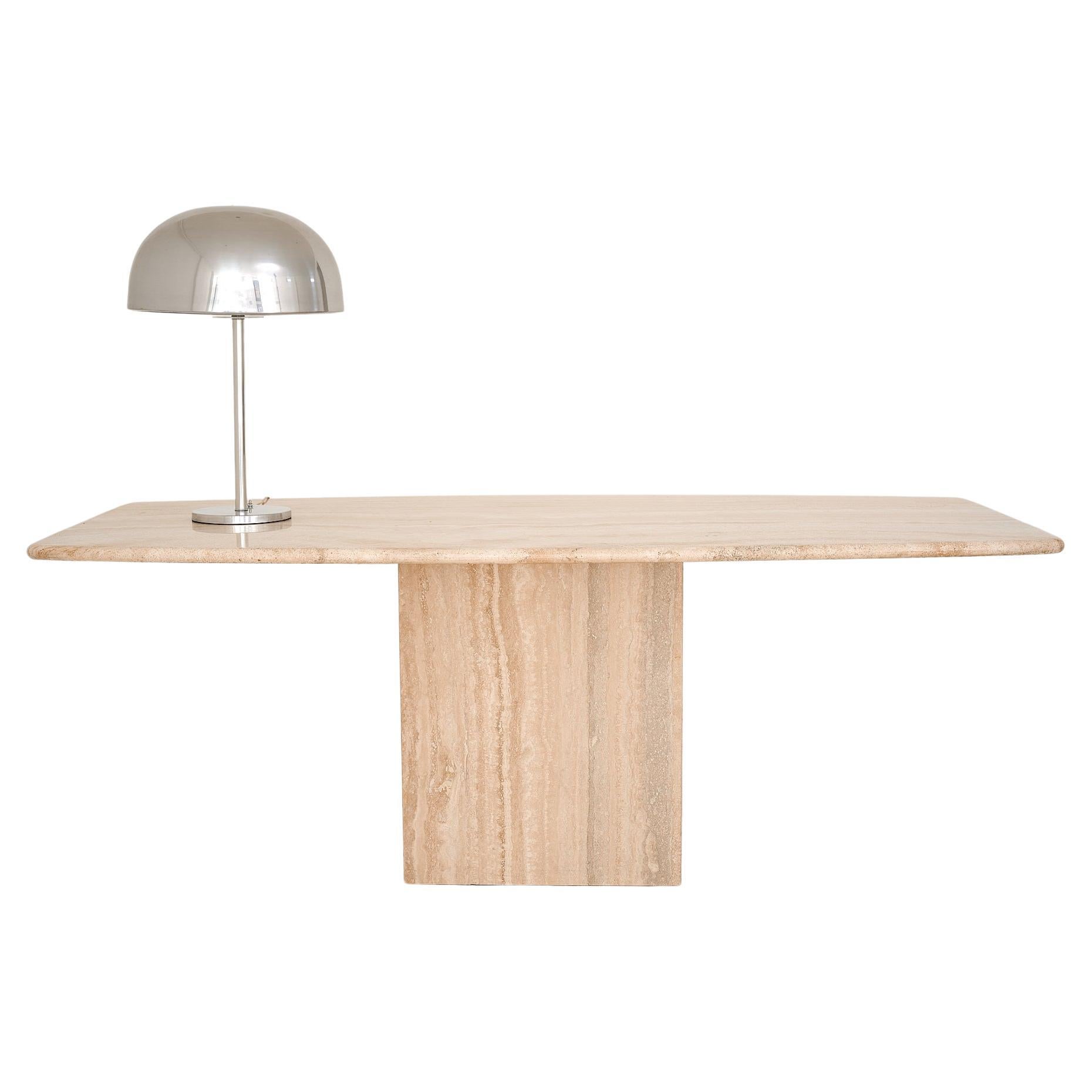 Cream stone dining table sale