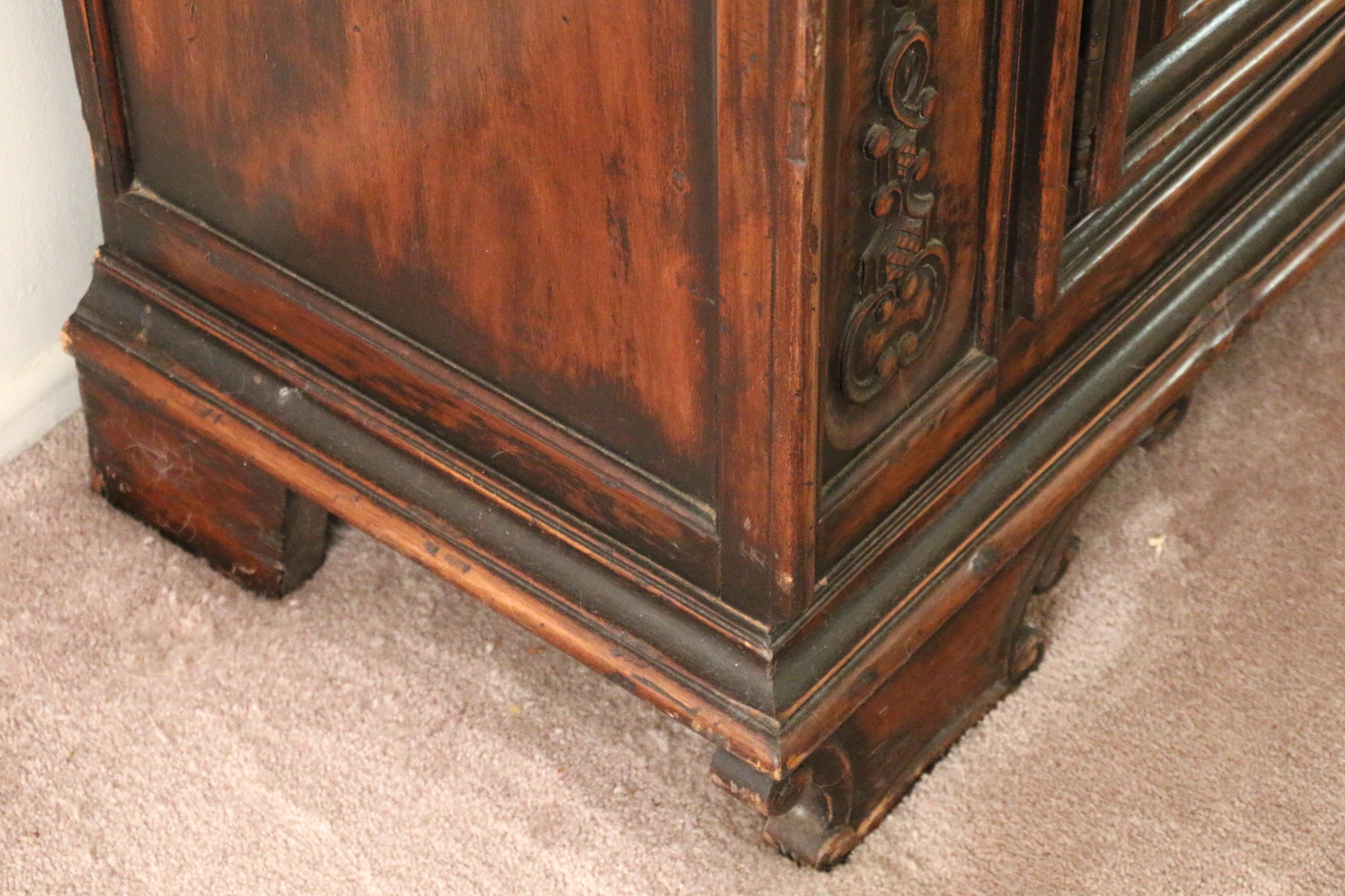 Cabinet de curiosité italien vintage, années 1930 en vente 5